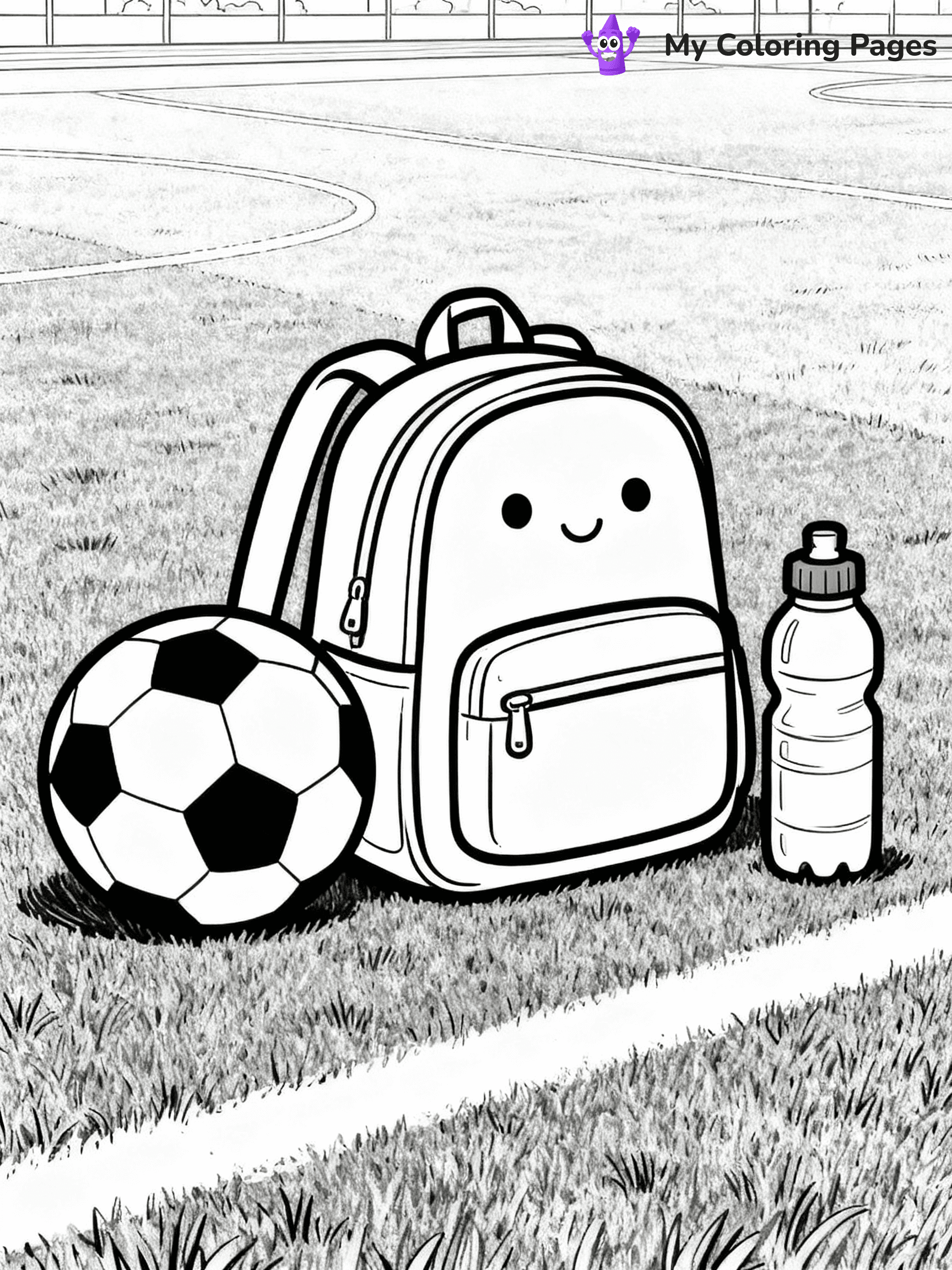 Backpack Coloring Pages - 51