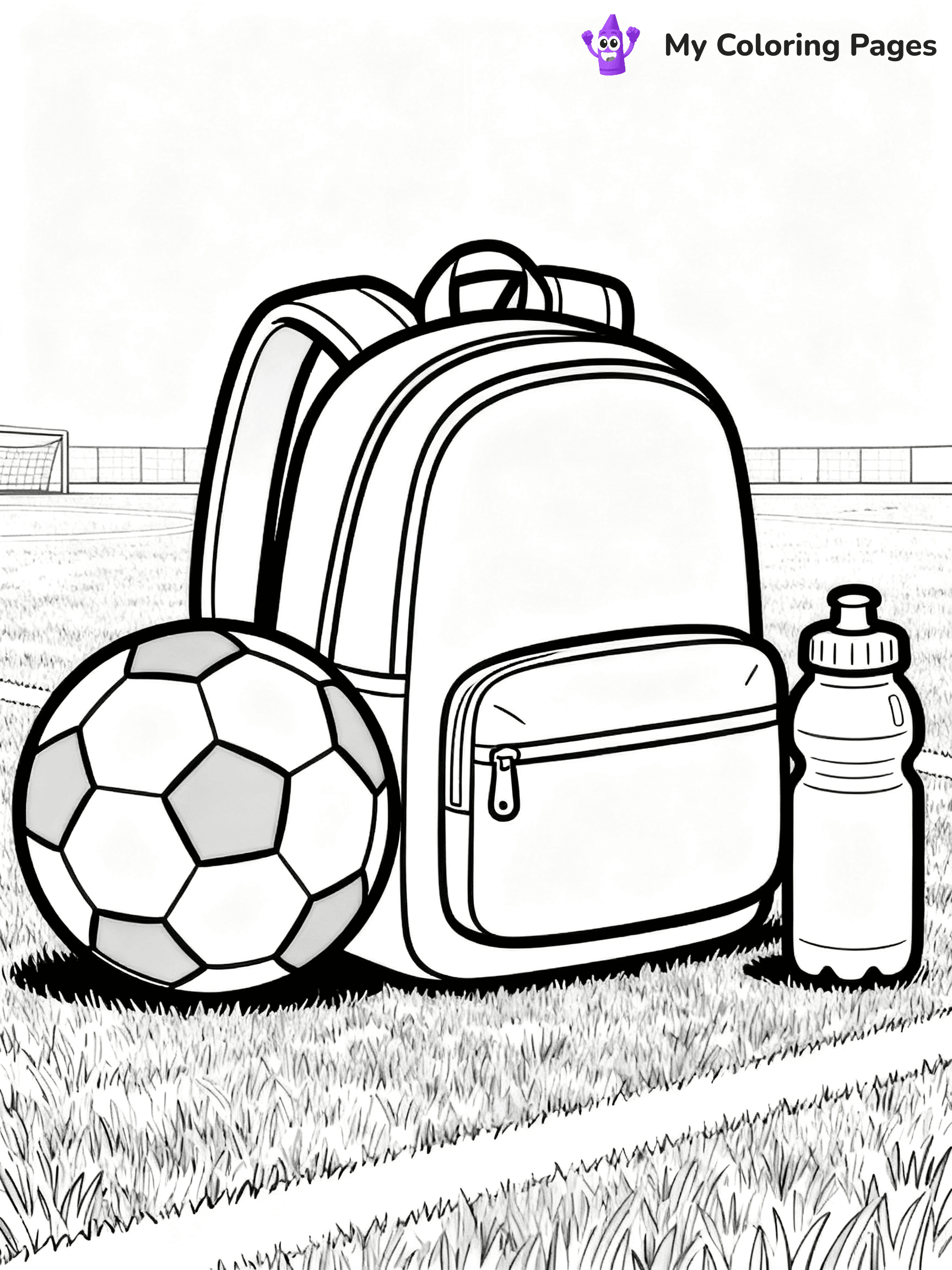 Backpack Coloring Pages - 50