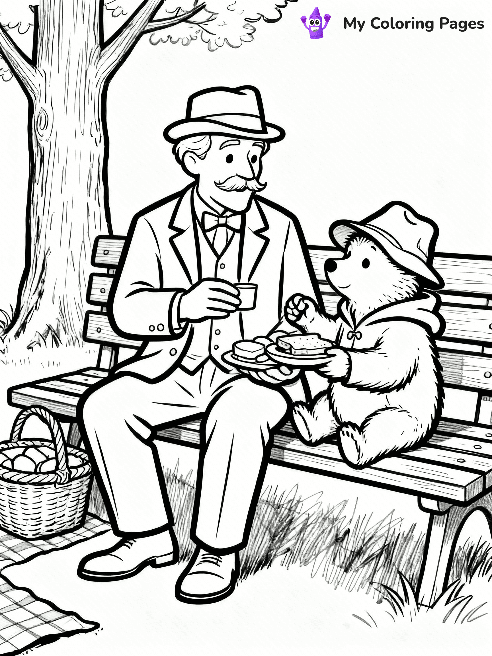 Paddington Coloring Pages - 27