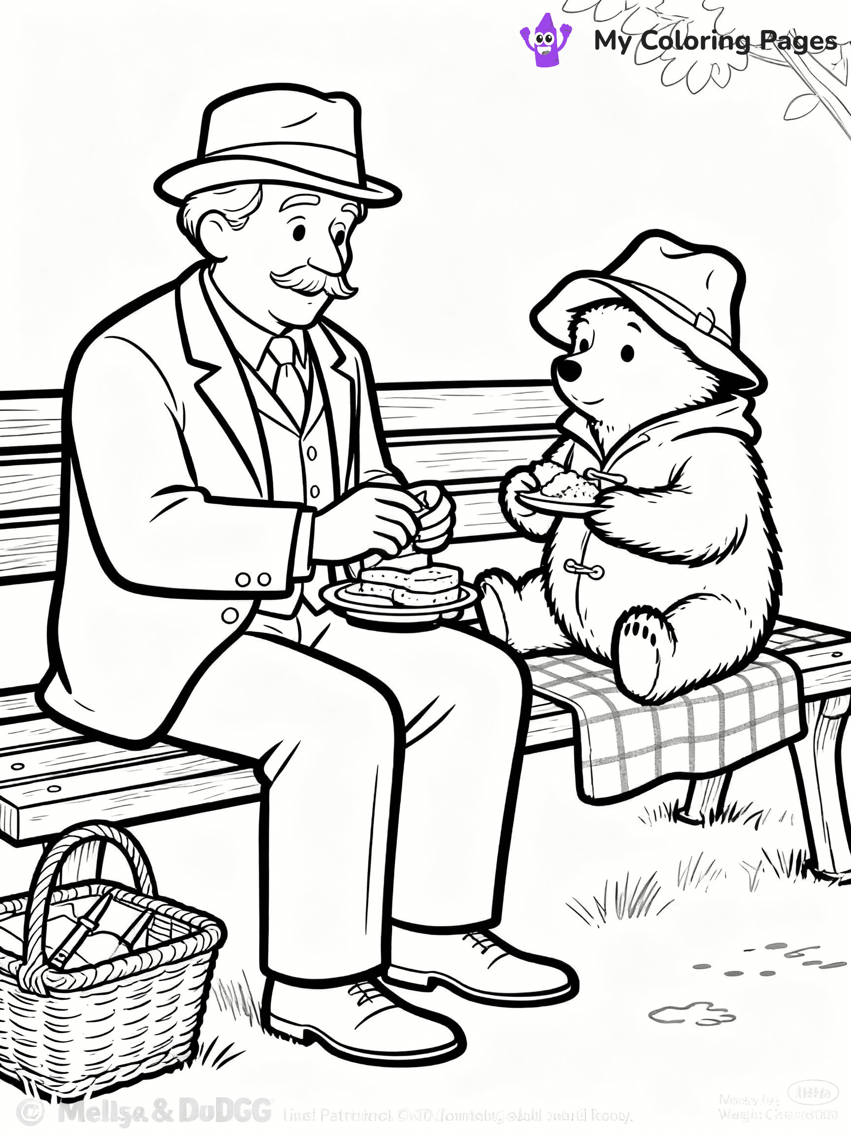 Paddington Coloring Pages - 26