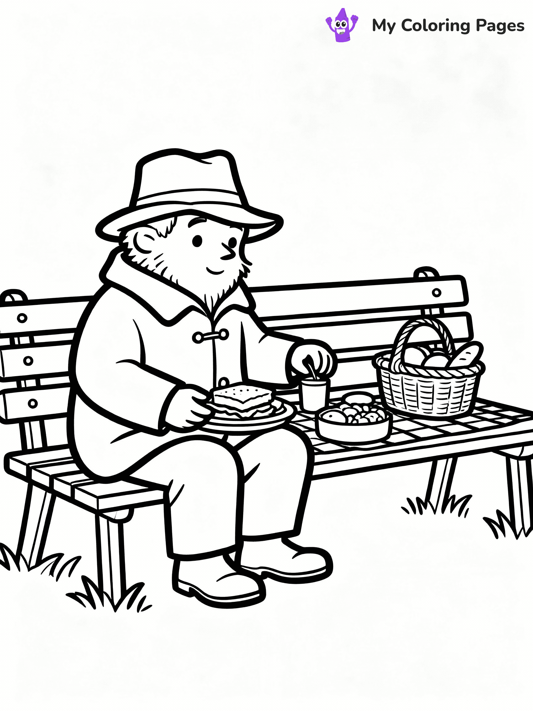 Paddington Coloring Pages - 25