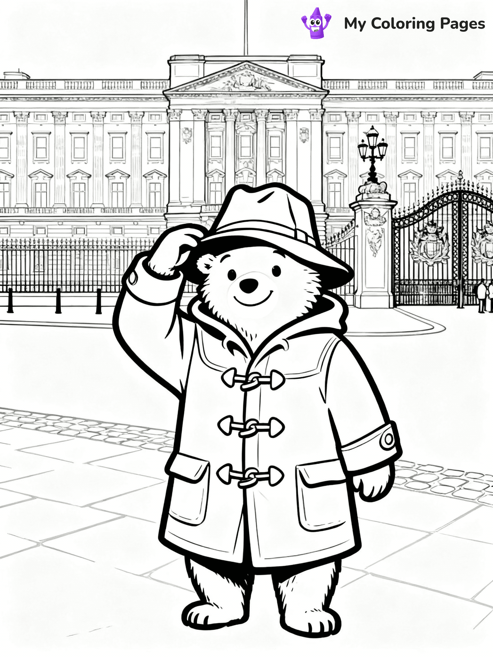 Paddington Coloring Pages - 18