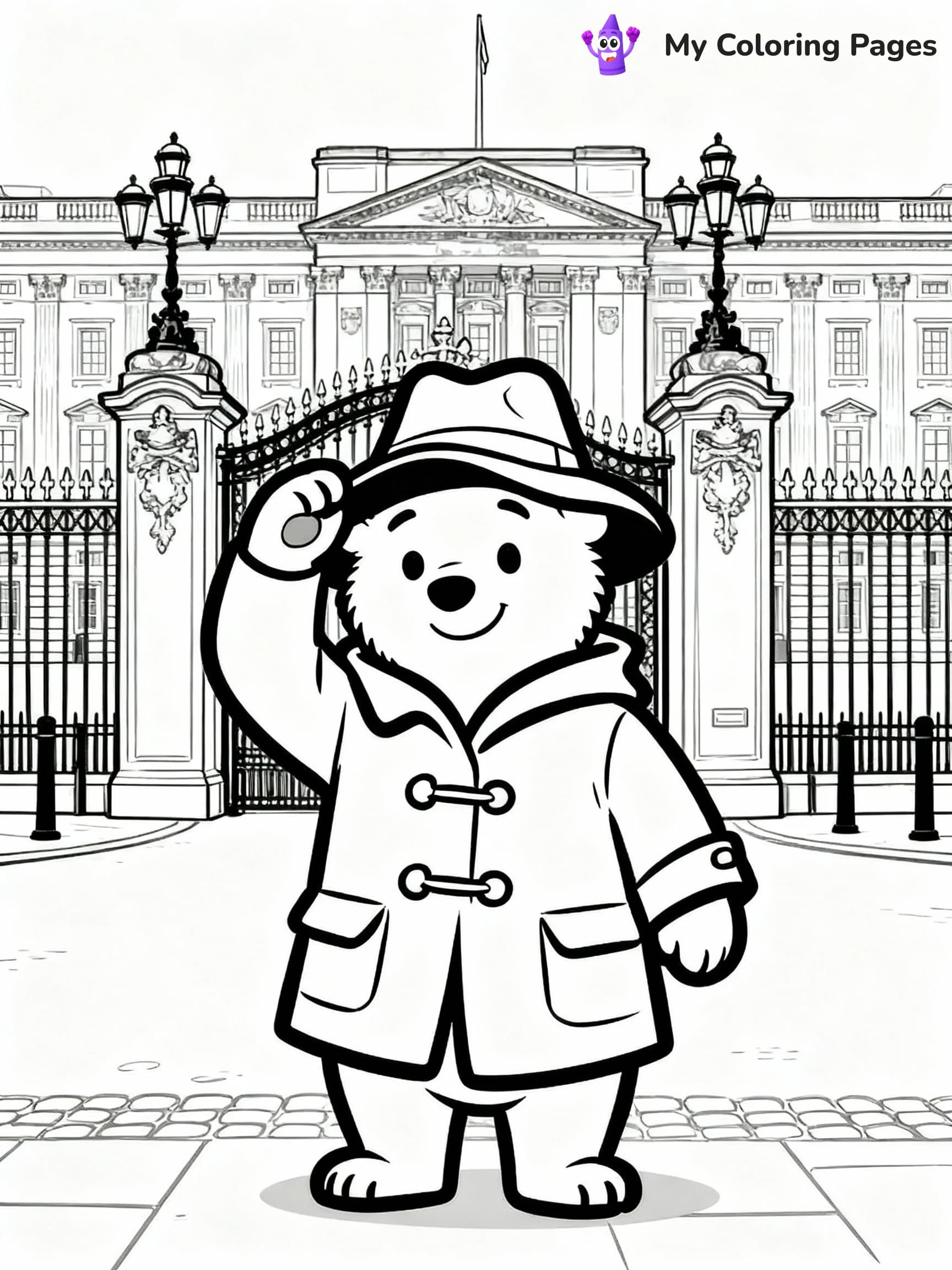 Paddington Coloring Pages - 17