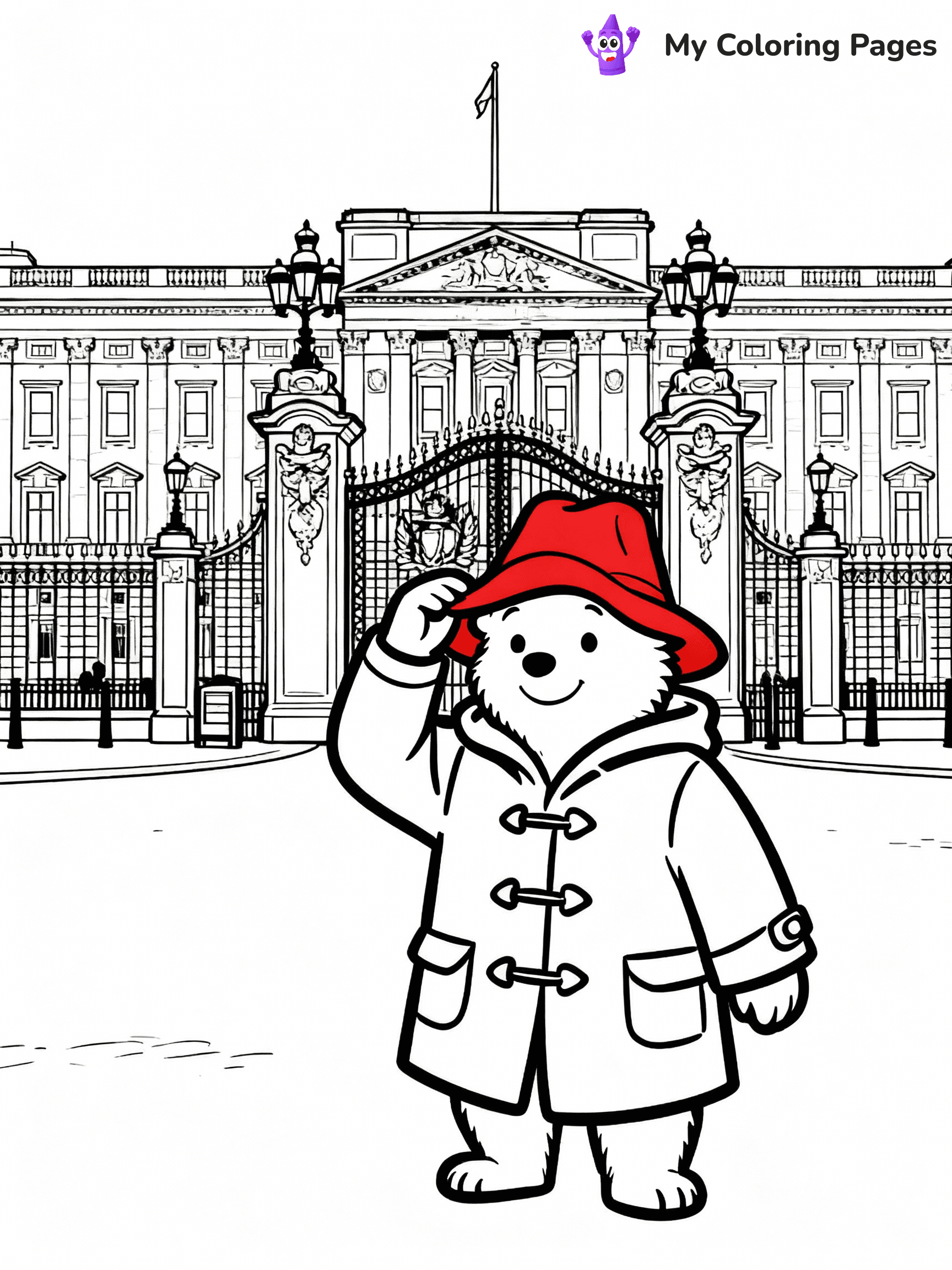 Paddington Coloring Pages - 16