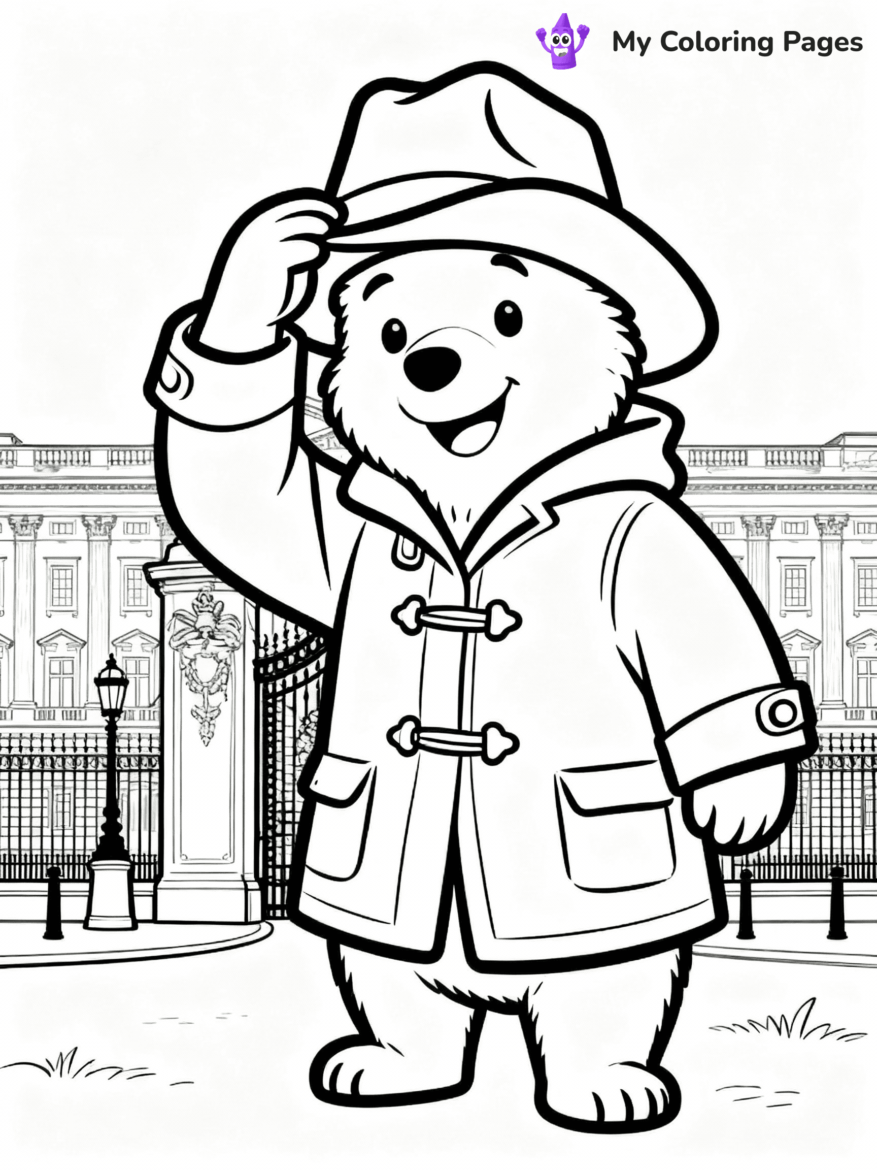 Paddington Coloring Pages - 15