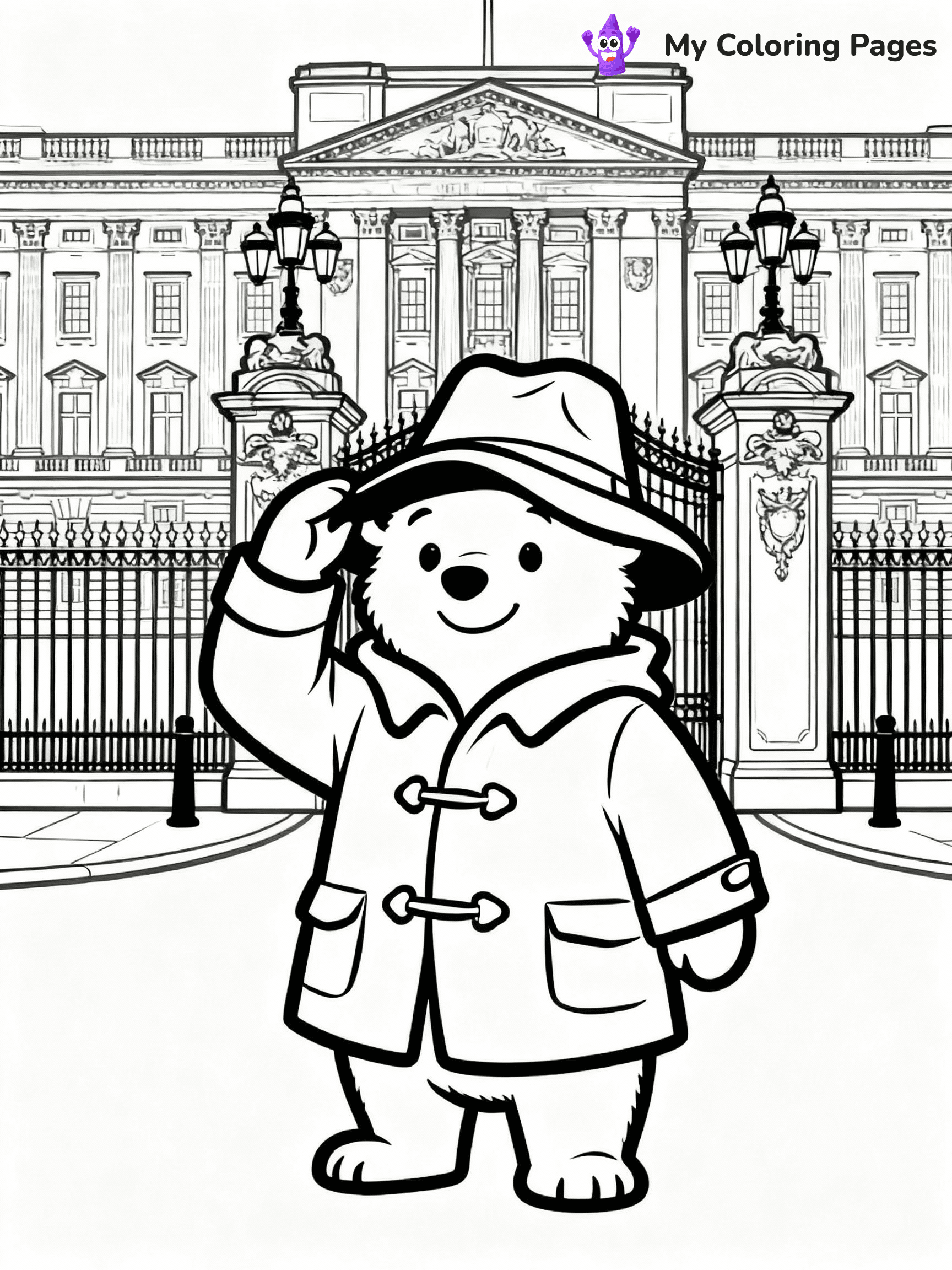 Paddington Coloring Pages - 14