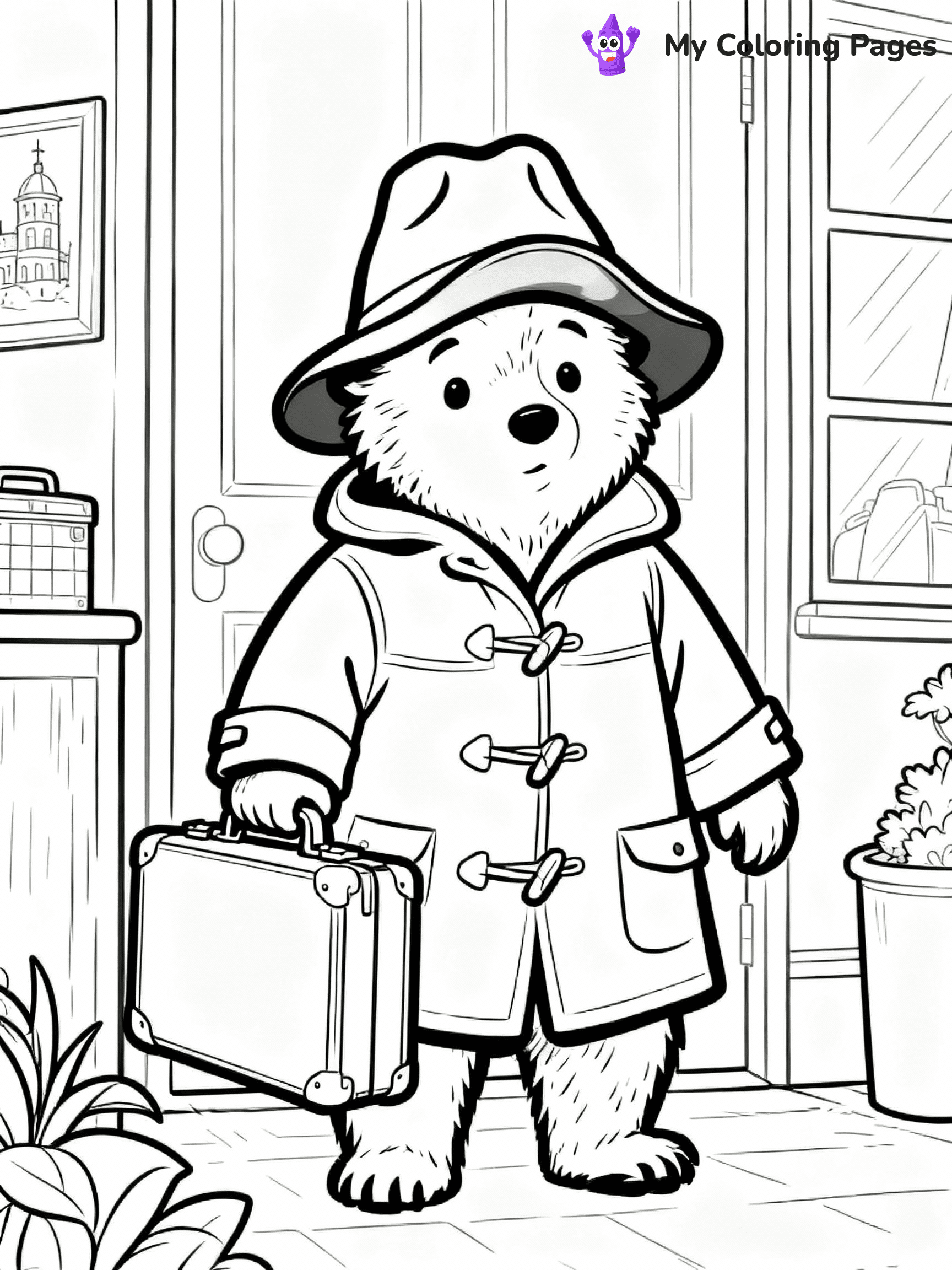 Paddington Coloring Pages - 5