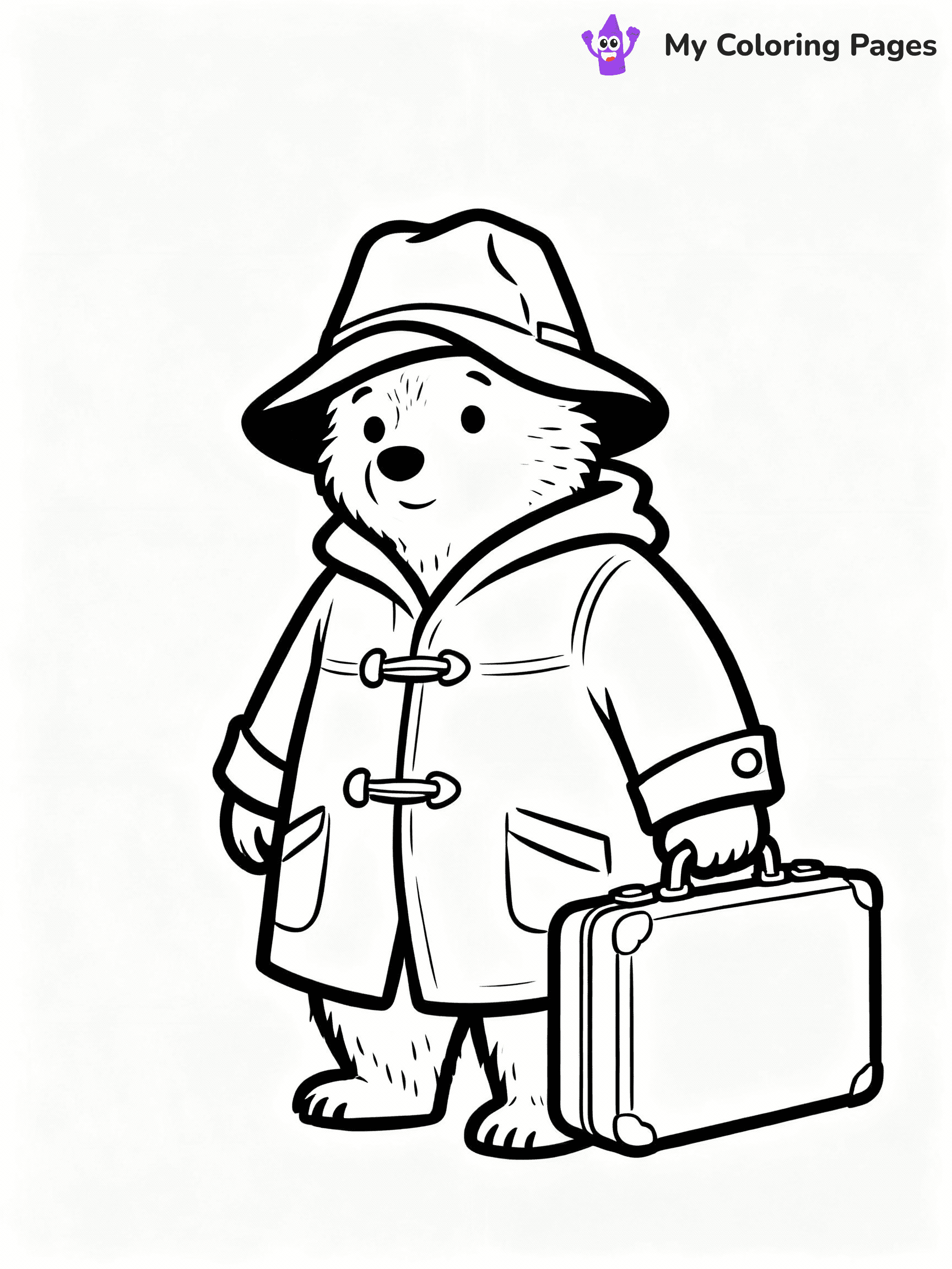 Paddington Coloring Pages - 3