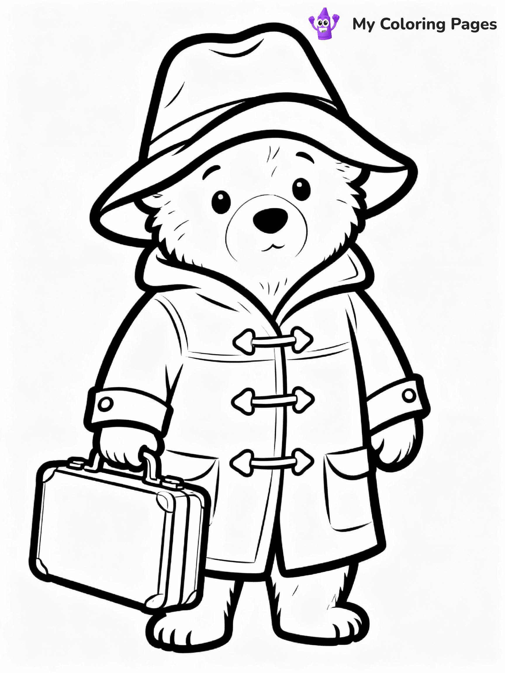 Paddington Coloring Pages - 1