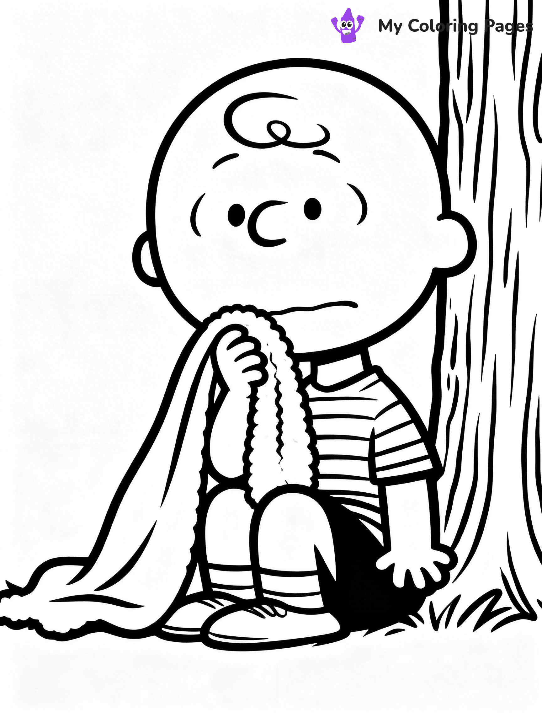 Charlie Brown Coloring Pages - 20
