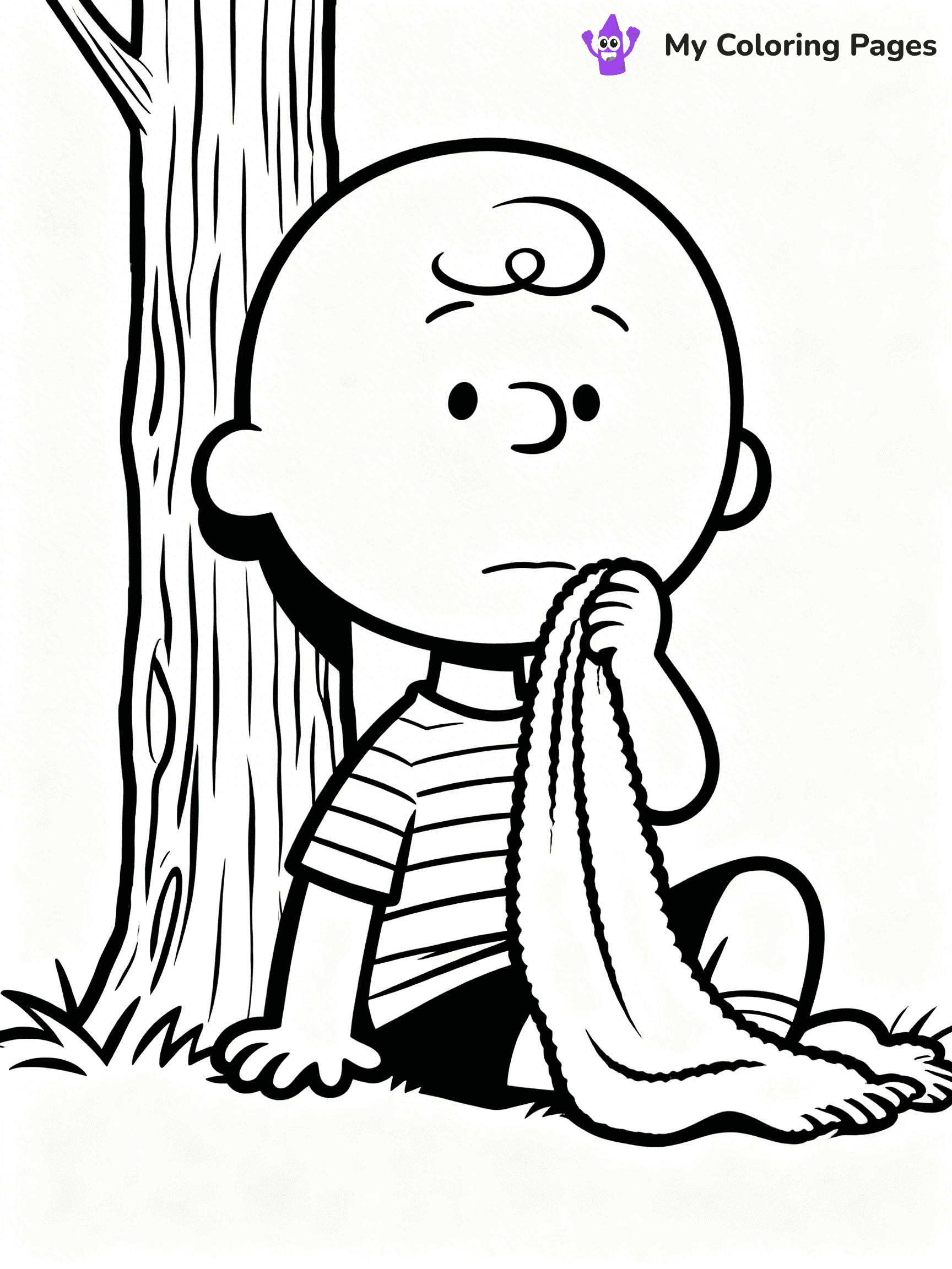 Charlie Brown Coloring Pages - 19