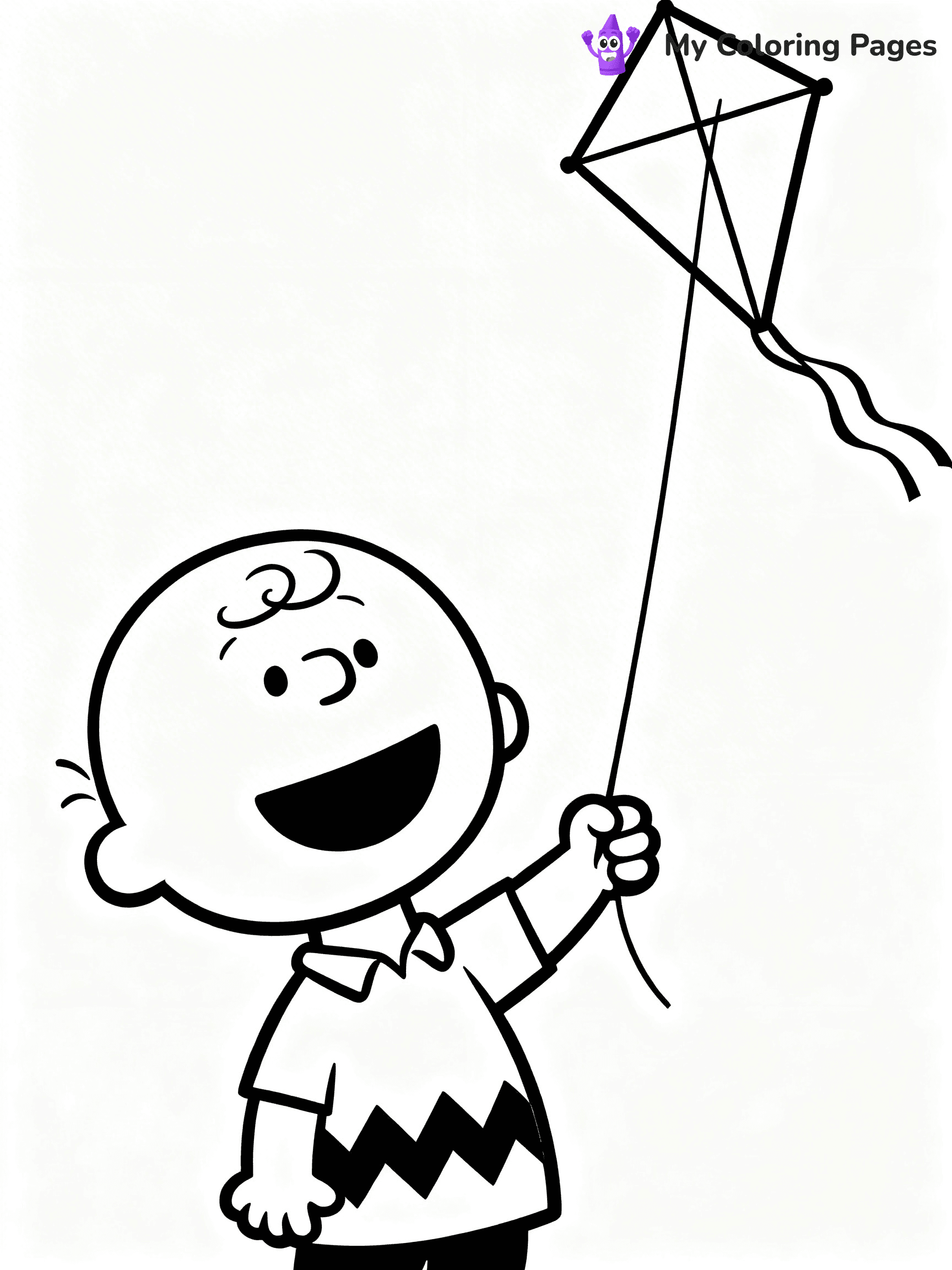 Charlie Brown Coloring Pages - 9