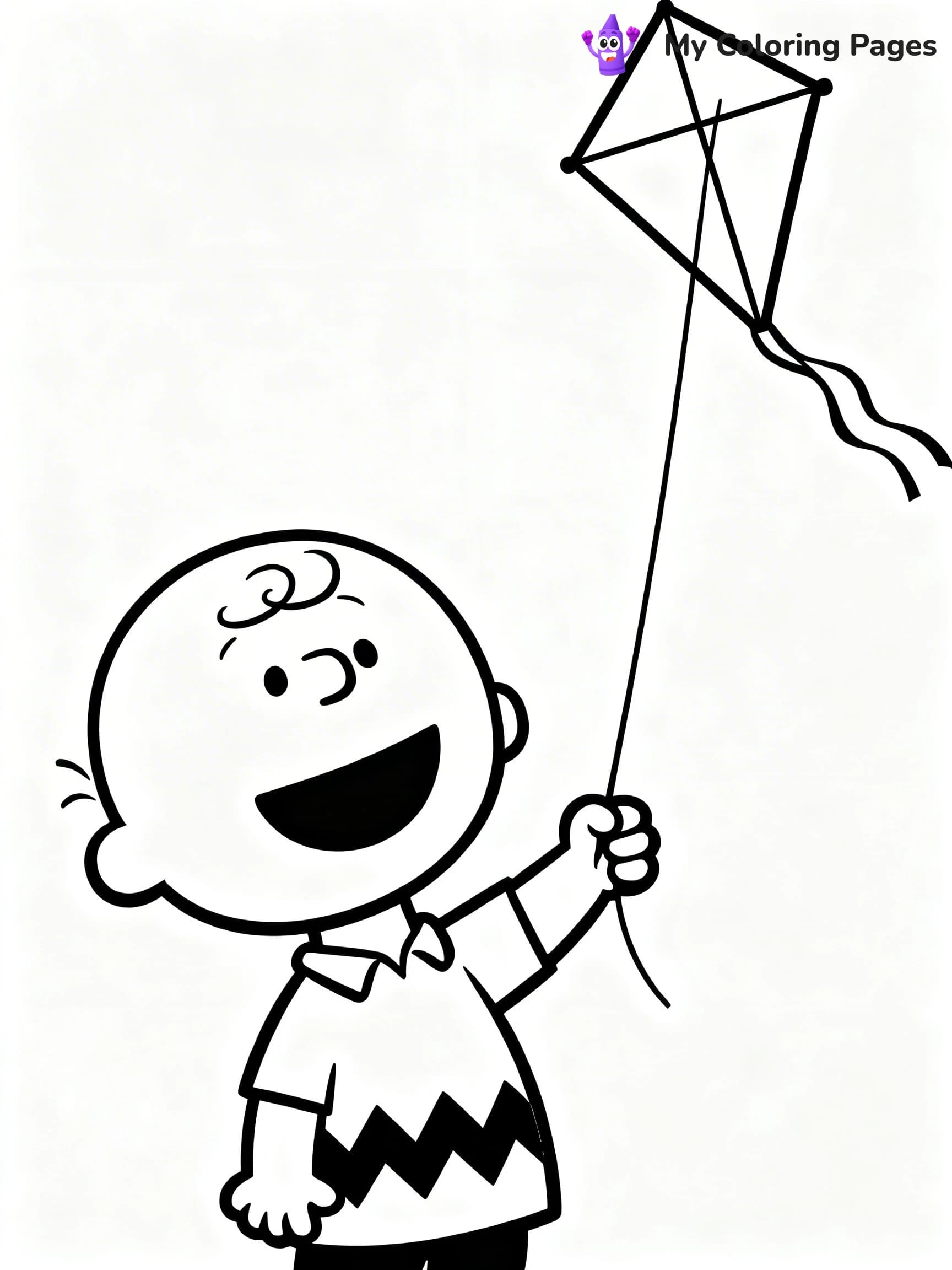 Charlie Brown Coloring Pages - 9