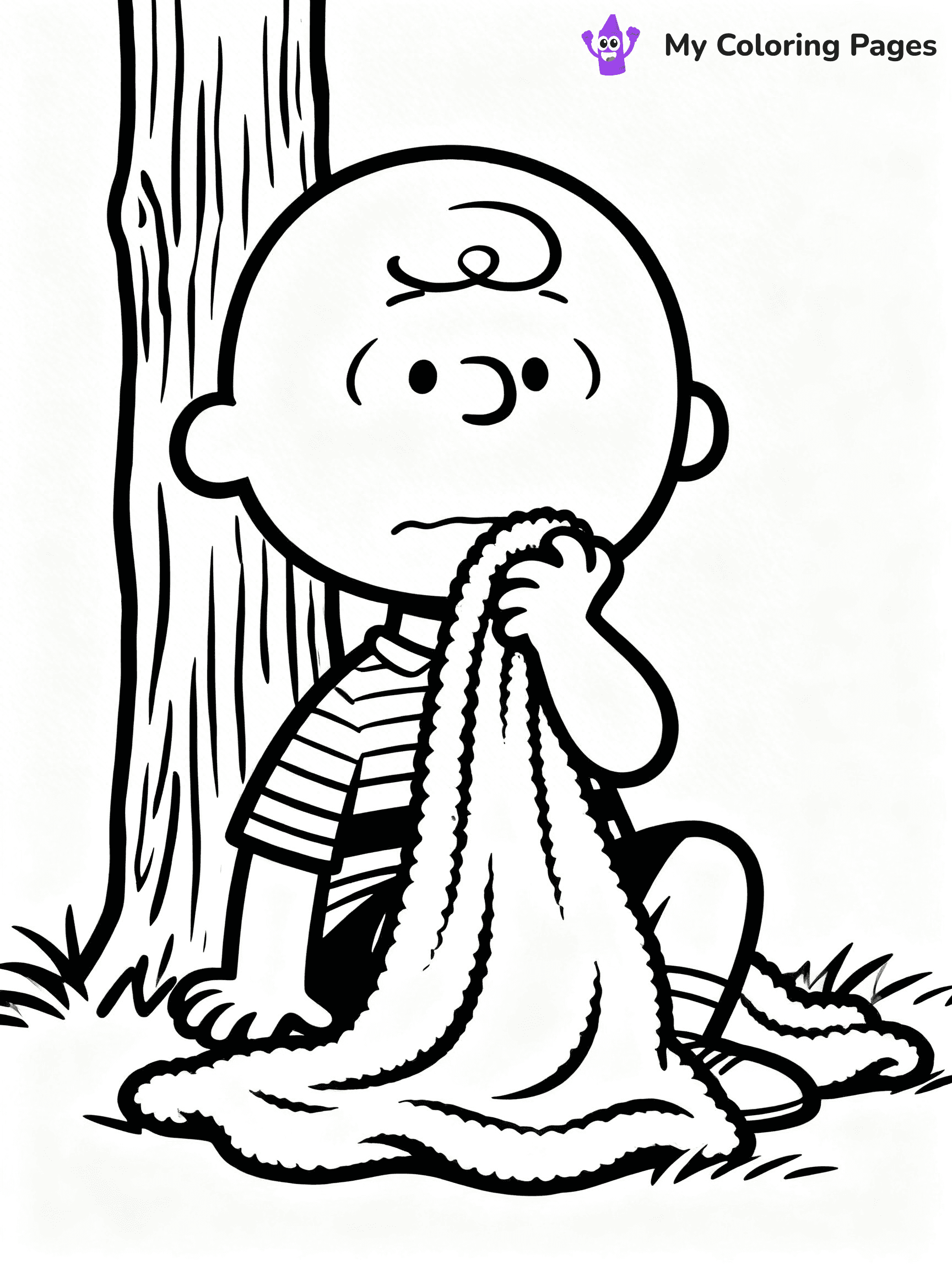 Charlie Brown Coloring Pages - 2