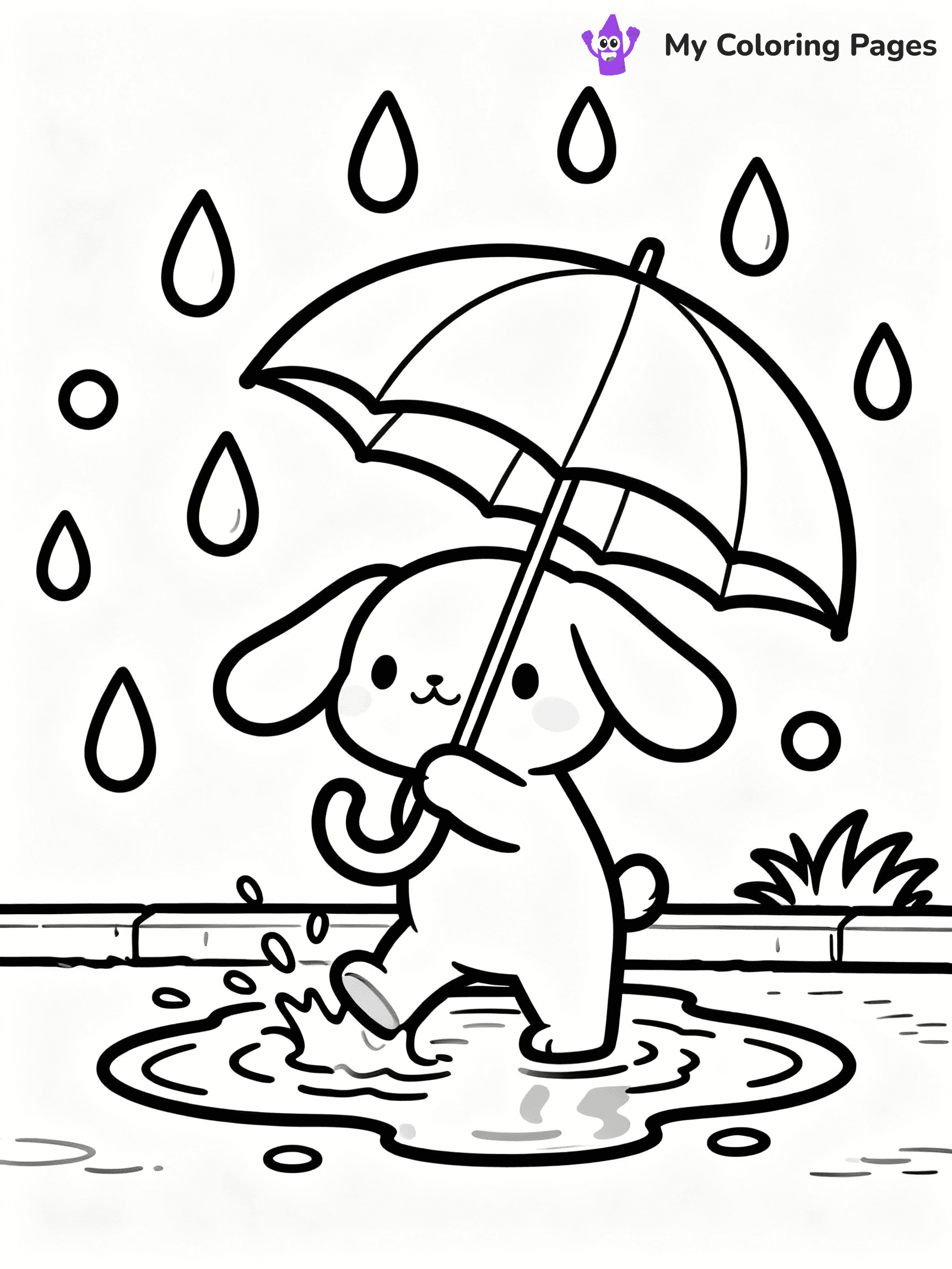 Rainy Day Coloring Pages - 31