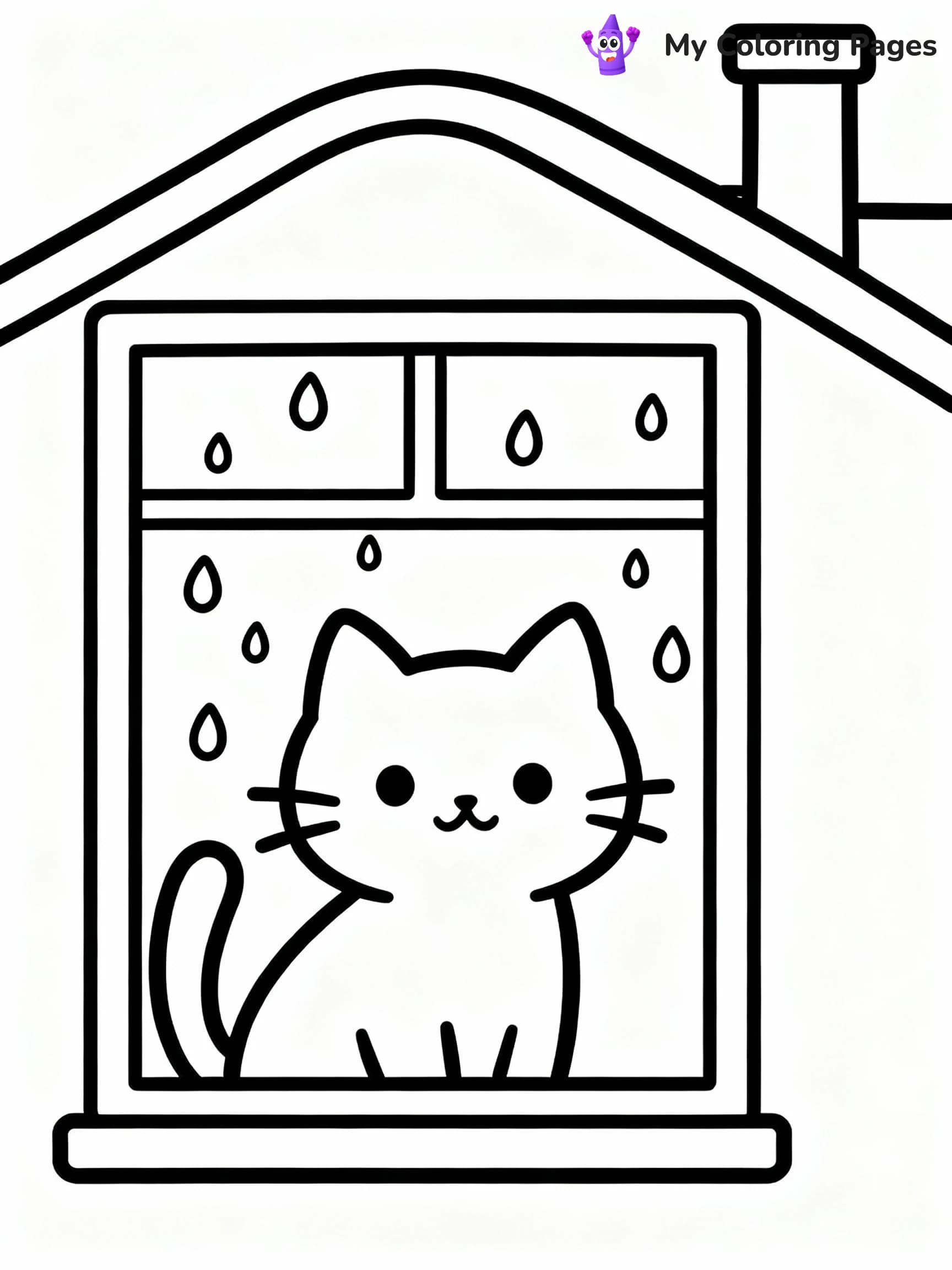 Rainy Day Coloring Pages - 15
