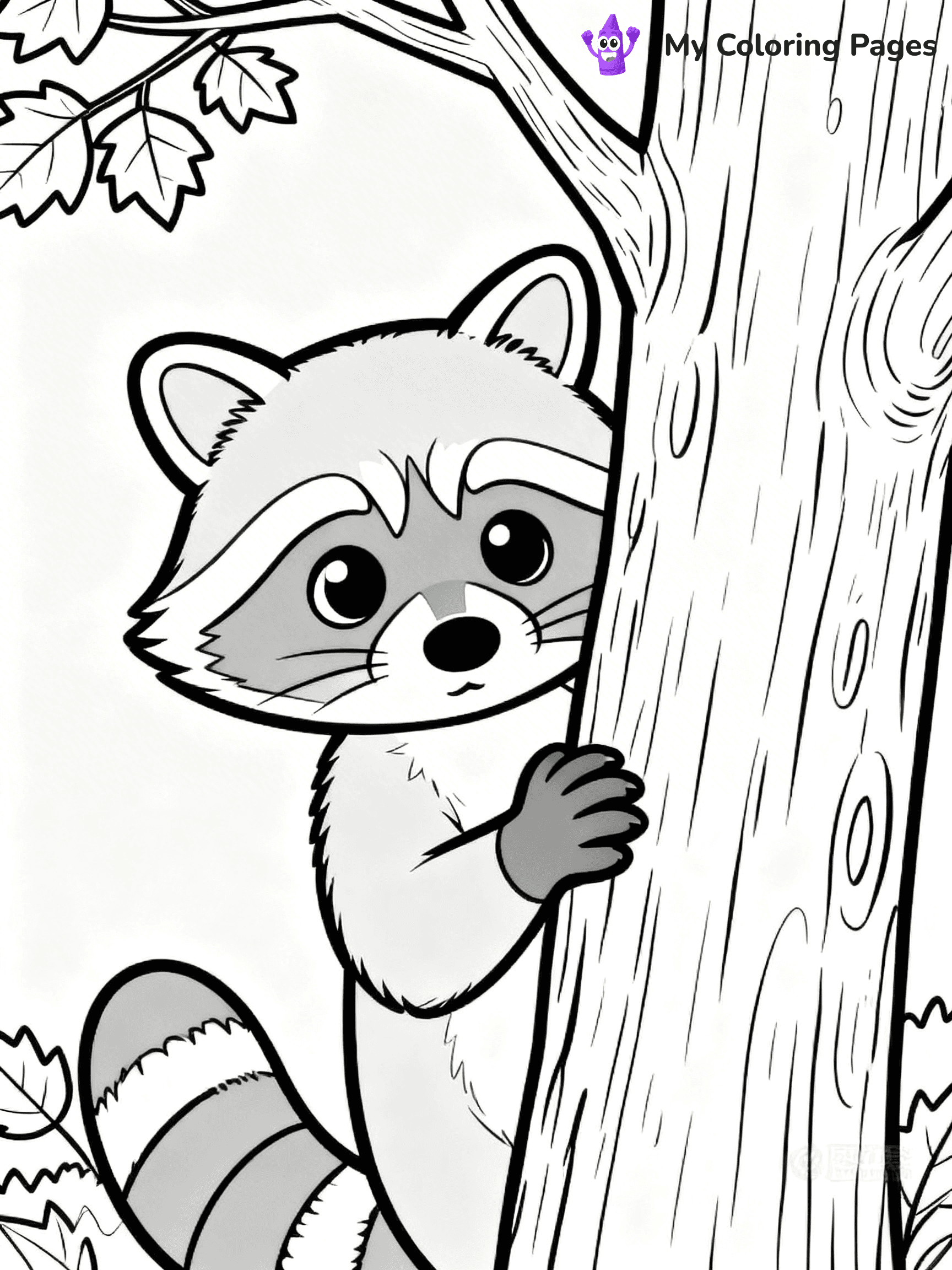 Easy Fall Coloring Pages - 31