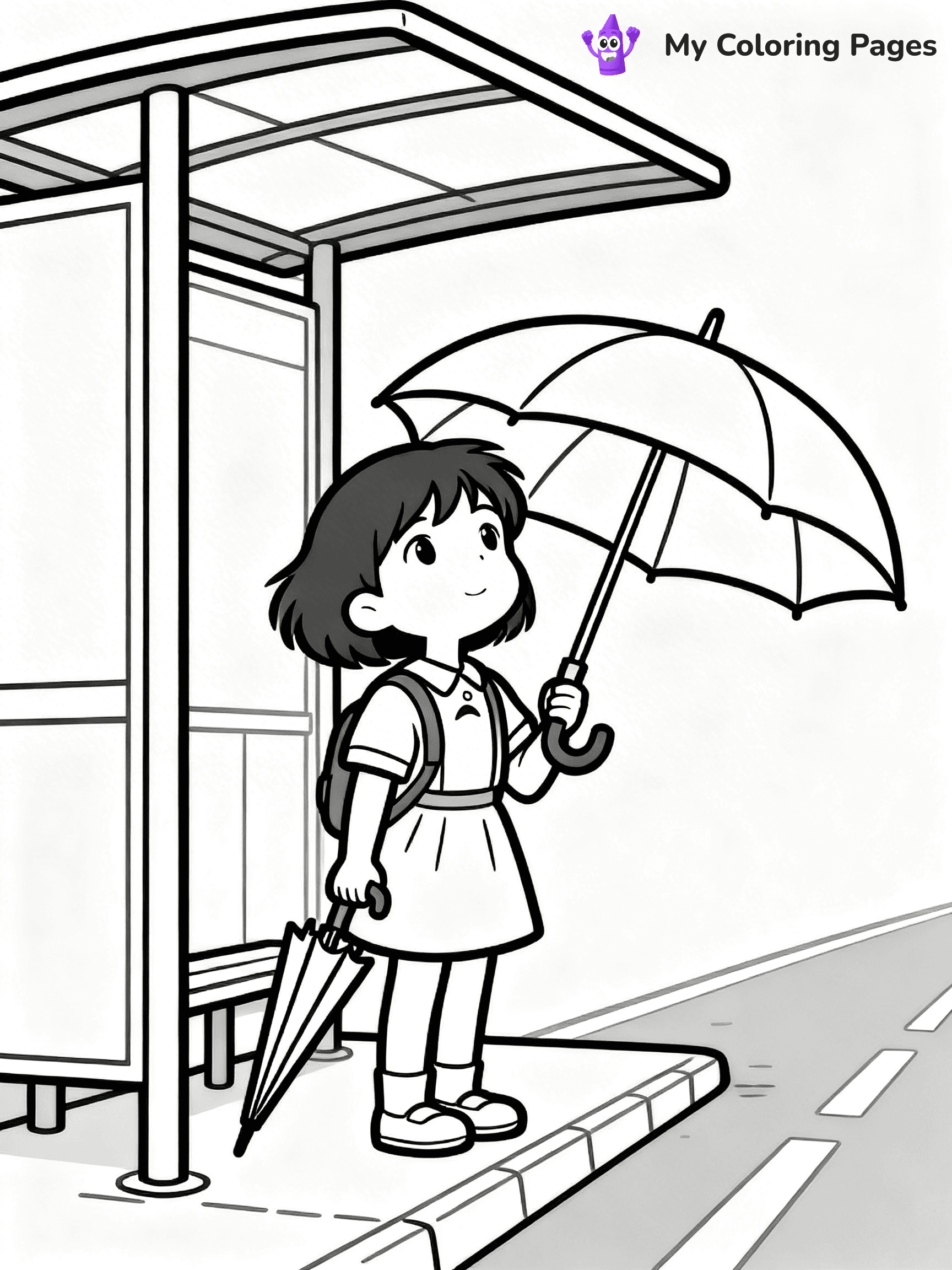 Totoro Coloring Pages - 7