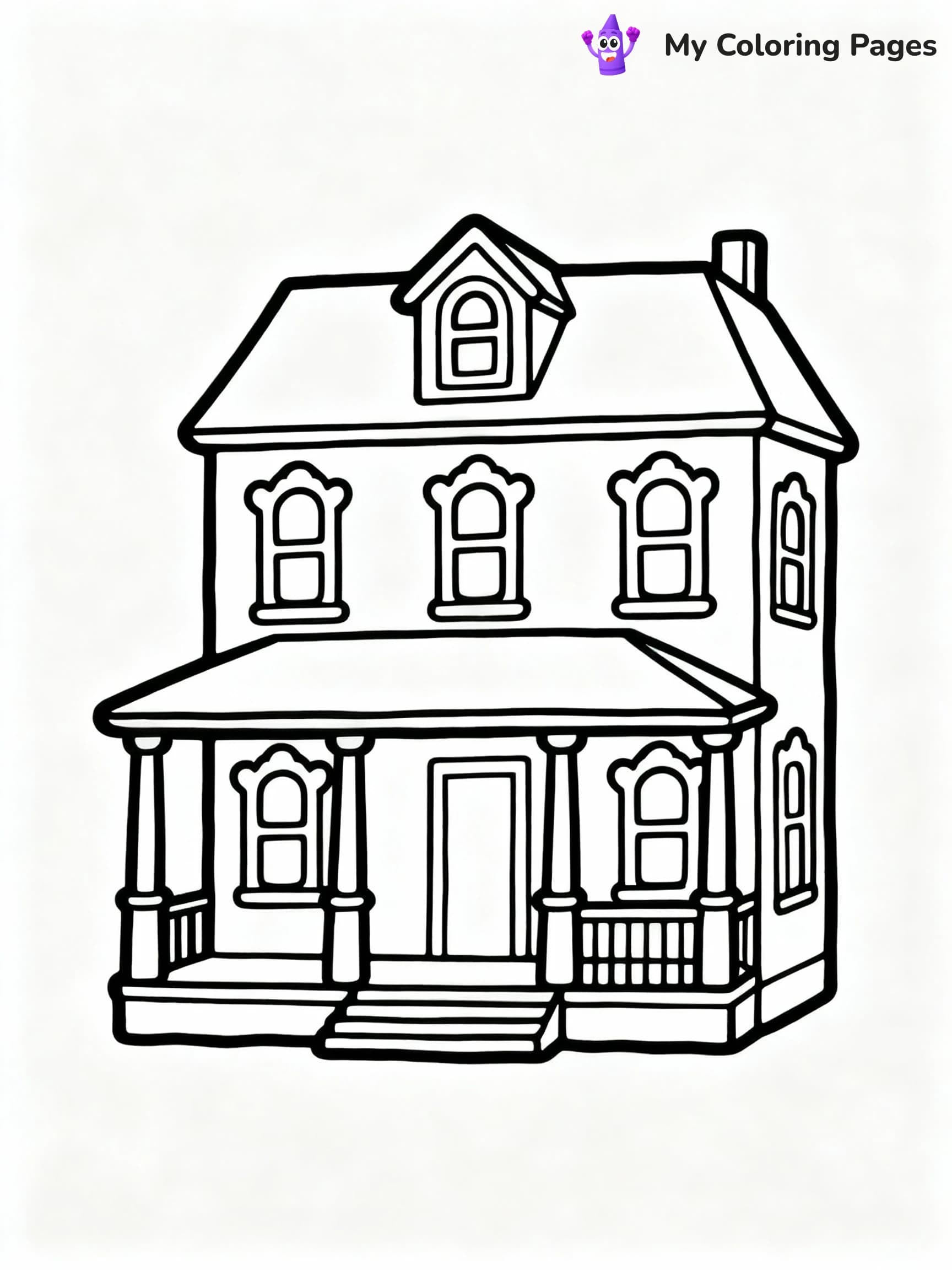 House Coloring Pages - 22