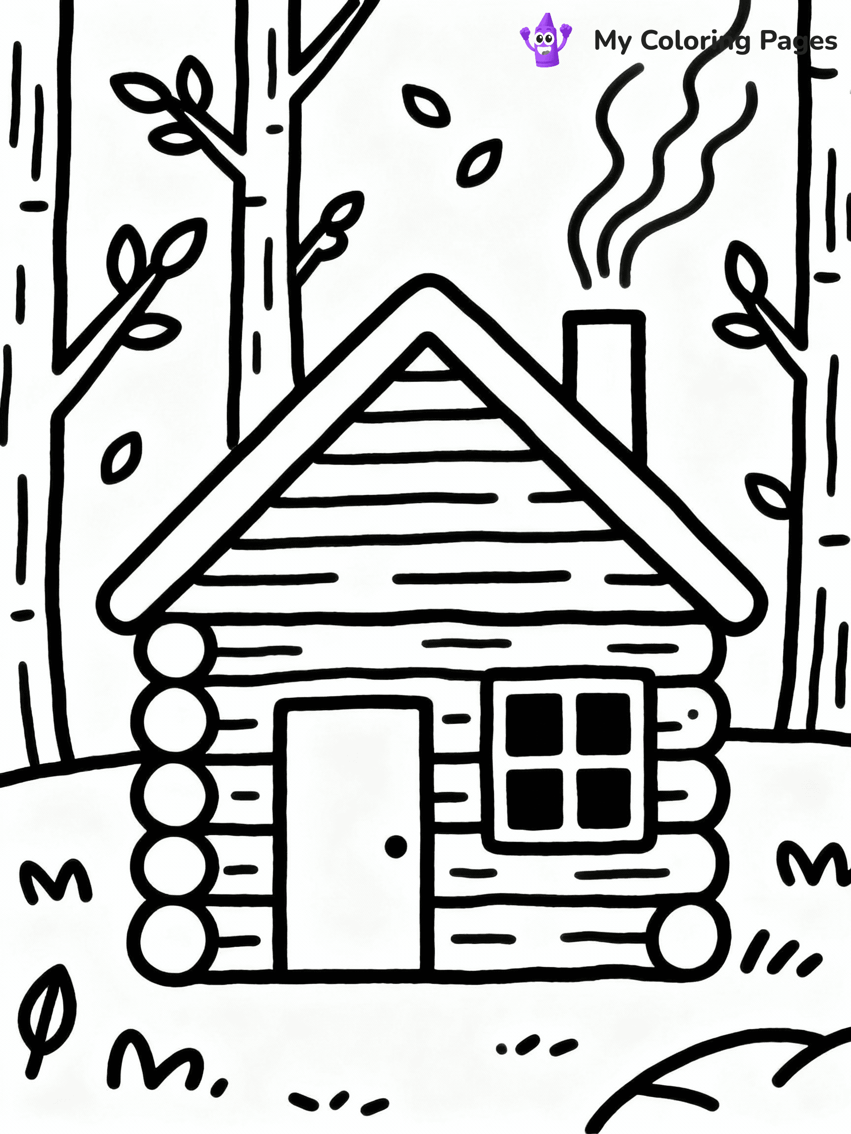 ⚠️ CRITICAL REQUIREMENT - ABSOLUTE BLACK AND WHITE ONLY ⚠️
This MUST be a BLACK AND WHITE line drawing ONLY. NO COLORS whatsoever.
- ONLY pure black lines (#000000) on pure white background (#FFFFFF)
- ABSOLUTELY NO colors, NO shading, NO gradients, NO grayscale
- If there are ANY colors in the output, the image is REJECTED
- This is a COLORING PAGE - meant to be COLORED IN by children
- The output must be UNCOLORED line art ready for coloring
⚠️ SUBJECT TO DRAW: Rustic log cabin with smoke from chimney, forest in background, detailed outline style
(REMEMBER: Output must be BLACK AND WHITE line art only, NOT colored!)
# COLORING PAGE: BLACK OUTLINES ONLY - WHITE BACKGROUND MANDATORY
Create a **coloring book page** using EXACTLY two values: black lines, white space.
## NON-NEGOTIABLE BINARY RULES
- **ONLY #000000 (black) and #FFFFFF (white)** - NO other values exist
- **EVERY PIXEL = BLACK OR WHITE** - no gray/shading/antialiasing
- **WHITE BACKGROUND MANDATORY** - entire canvas stays white
- **ALL SHAPES HOLLOW** - everything is empty outlines waiting to be colored
- **FORBIDDEN:** fills, shading, gradients, patterns, textures, colors
- **NO SOLID REGIONS** - if it's not a thin line, it's wrong
## Universal Line Standards
- Black outlines ONLY - thin, uniform weight
- Every shape completely empty inside
- Closed contours suitable for coloring
- Simple flat illustration - zero depth/3D/realism
- **Style:** Whimsical Doodle Art Alley - rounded, friendly outlines (unless specified)
## Everything = Outline Only
- Characters/animals: hollow shapes
- Objects/clothing: empty contours
- Backgrounds/scenery: line work only
- Natural elements: outlined forms
- Dark/night areas: don't exist (use outlined symbols)
- Textures/patterns: convert to simple lines
## The Test
Can a child color EVERY white space with crayons? If any area is pre-filled/shaded/gray or colored in, it FAILS. Every shape must be waiting to receive color.
**FINAL OUTPUT**: Binary coloring page. Black lines define shapes. White spaces ready for coloring. Nothing else exists. No exceptions. Print-ready.
⚠️ FINAL REMINDER: Draw the subject "Rustic log cabin with smoke from chimney, forest in background, detailed outline style" as BLACK AND WHITE line art. Zero colors in output.