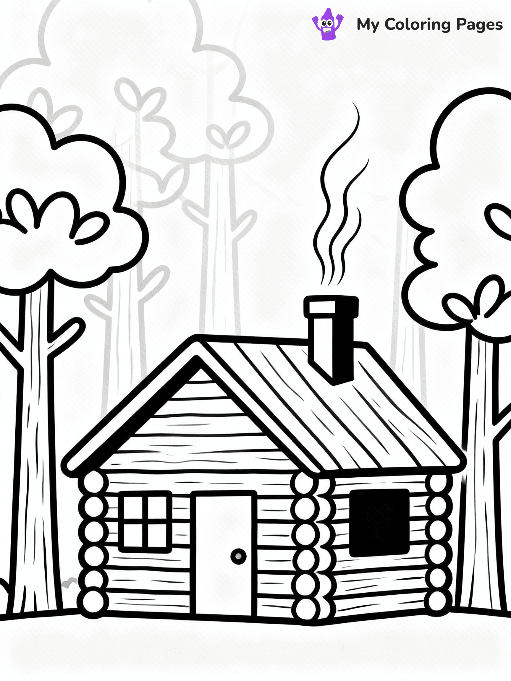 ⚠️ CRITICAL REQUIREMENT - ABSOLUTE BLACK AND WHITE ONLY ⚠️
This MUST be a BLACK AND WHITE line drawing ONLY. NO COLORS whatsoever.
- ONLY pure black lines (#000000) on pure white background (#FFFFFF)
- ABSOLUTELY NO colors, NO shading, NO gradients, NO grayscale
- If there are ANY colors in the output, the image is REJECTED
- This is a COLORING PAGE - meant to be COLORED IN by children
- The output must be UNCOLORED line art ready for coloring
⚠️ SUBJECT TO DRAW: Rustic log cabin with smoke from chimney, forest in background, detailed outline style
(REMEMBER: Output must be BLACK AND WHITE line art only, NOT colored!)
# COLORING PAGE: BLACK OUTLINES ONLY - WHITE BACKGROUND MANDATORY
Create a **coloring book page** using EXACTLY two values: black lines, white space.
## NON-NEGOTIABLE BINARY RULES
- **ONLY #000000 (black) and #FFFFFF (white)** - NO other values exist
- **EVERY PIXEL = BLACK OR WHITE** - no gray/shading/antialiasing
- **WHITE BACKGROUND MANDATORY** - entire canvas stays white
- **ALL SHAPES HOLLOW** - everything is empty outlines waiting to be colored
- **FORBIDDEN:** fills, shading, gradients, patterns, textures, colors
- **NO SOLID REGIONS** - if it's not a thin line, it's wrong
## Universal Line Standards
- Black outlines ONLY - thin, uniform weight
- Every shape completely empty inside
- Closed contours suitable for coloring
- Simple flat illustration - zero depth/3D/realism
- **Style:** Whimsical Doodle Art Alley - rounded, friendly outlines (unless specified)
## Everything = Outline Only
- Characters/animals: hollow shapes
- Objects/clothing: empty contours
- Backgrounds/scenery: line work only
- Natural elements: outlined forms
- Dark/night areas: don't exist (use outlined symbols)
- Textures/patterns: convert to simple lines
## The Test
Can a child color EVERY white space with crayons? If any area is pre-filled/shaded/gray or colored in, it FAILS. Every shape must be waiting to receive color.
**FINAL OUTPUT**: Binary coloring page. Black lines define shapes. White spaces ready for coloring. Nothing else exists. No exceptions. Print-ready.
⚠️ FINAL REMINDER: Draw the subject "Rustic log cabin with smoke from chimney, forest in background, detailed outline style" as BLACK AND WHITE line art. Zero colors in output.