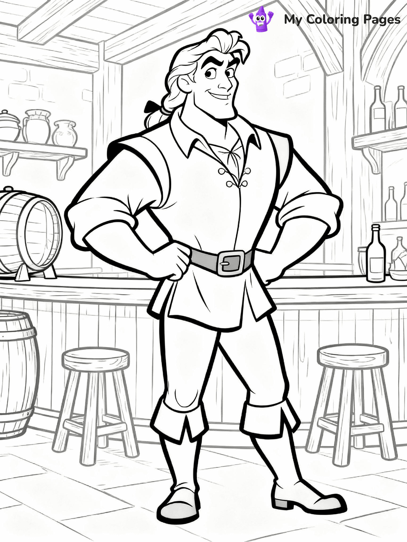 Beauty And The Beast Coloring Pages - 32