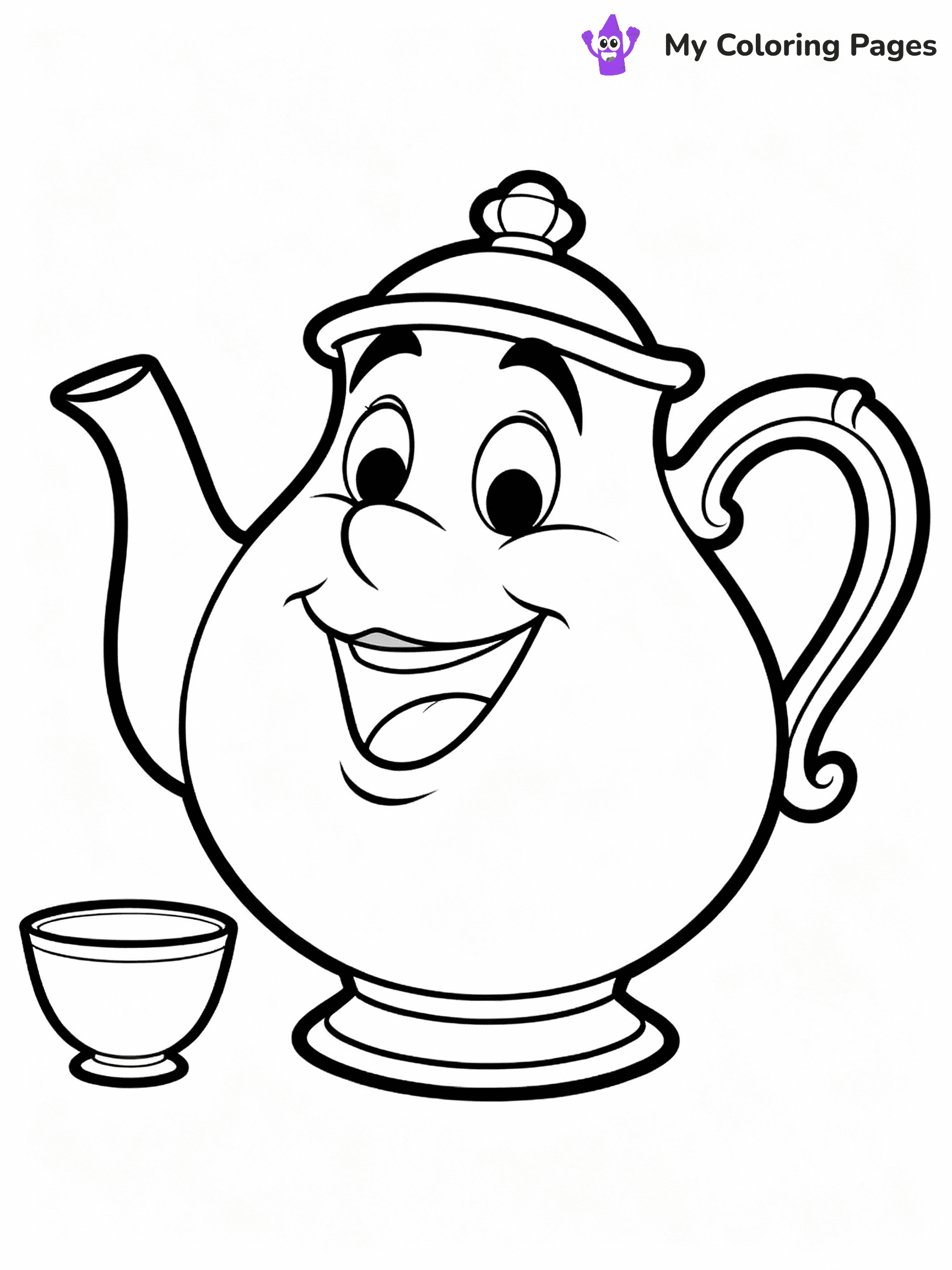 Beauty And The Beast Coloring Pages - 30