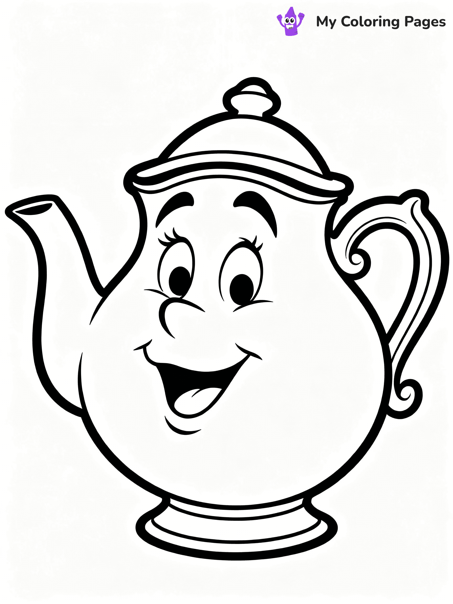 Beauty And The Beast Coloring Pages - 29