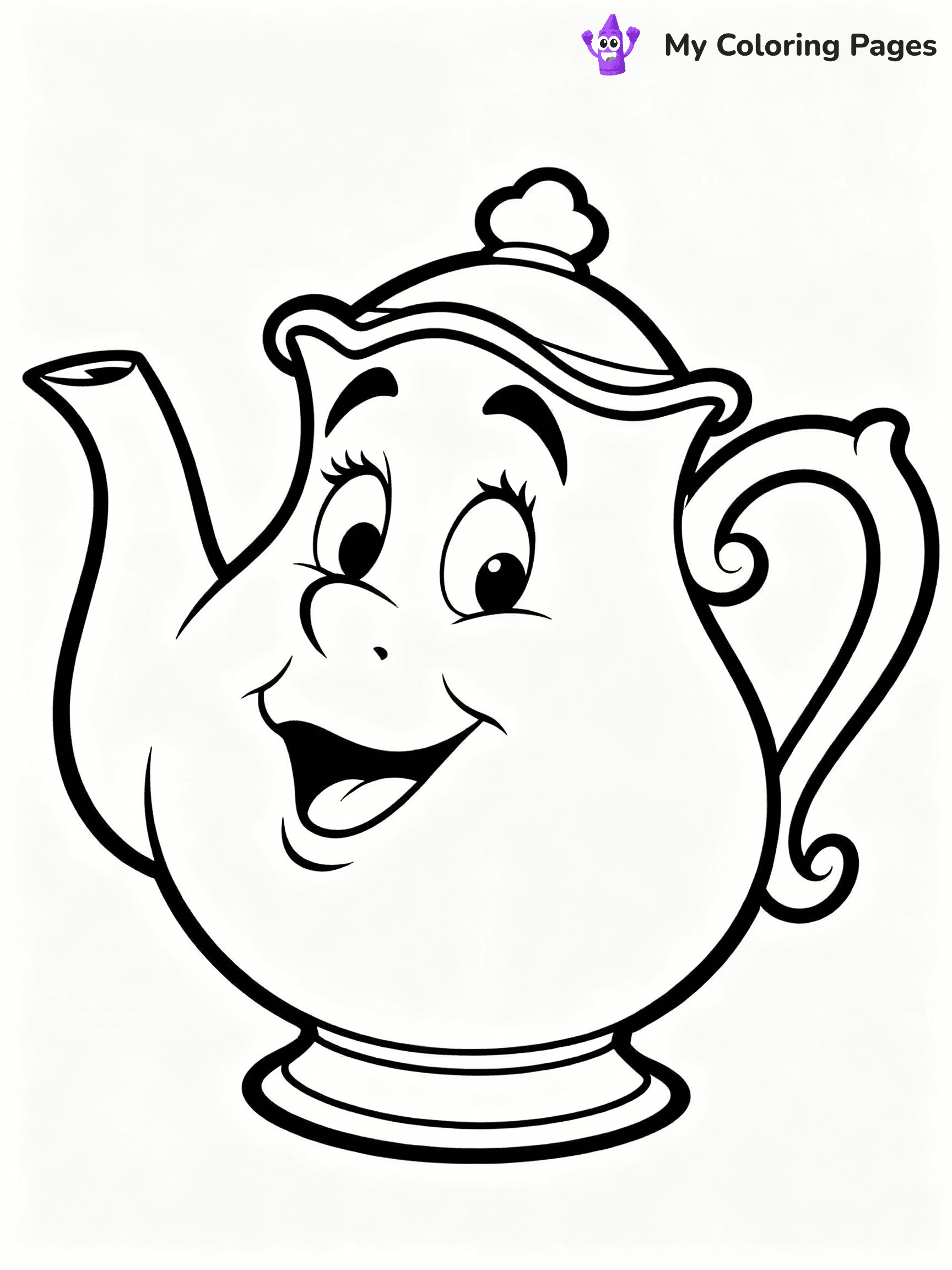 Beauty And The Beast Coloring Pages - 27