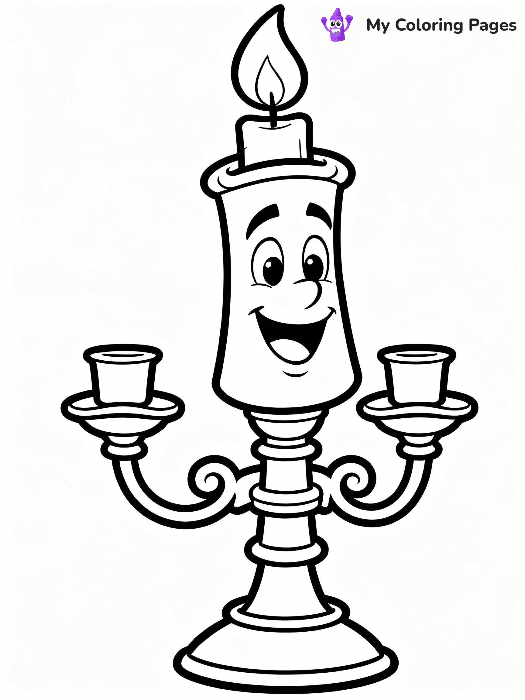 Beauty And The Beast Coloring Pages - 24