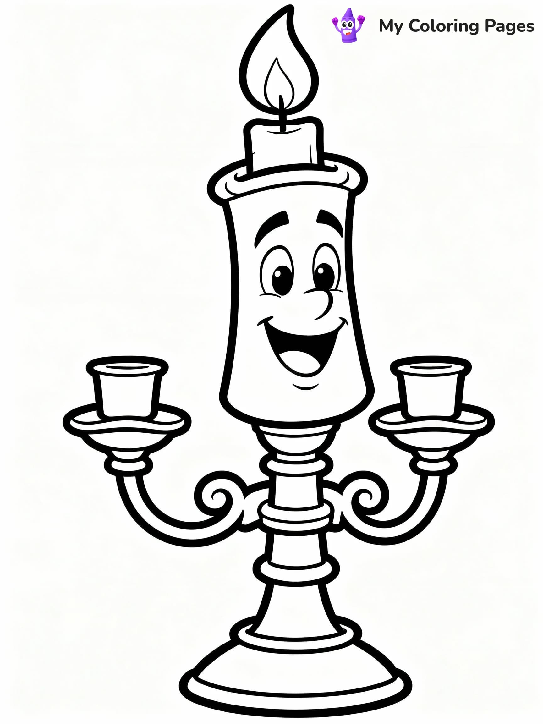 Beauty And The Beast Coloring Pages - 24