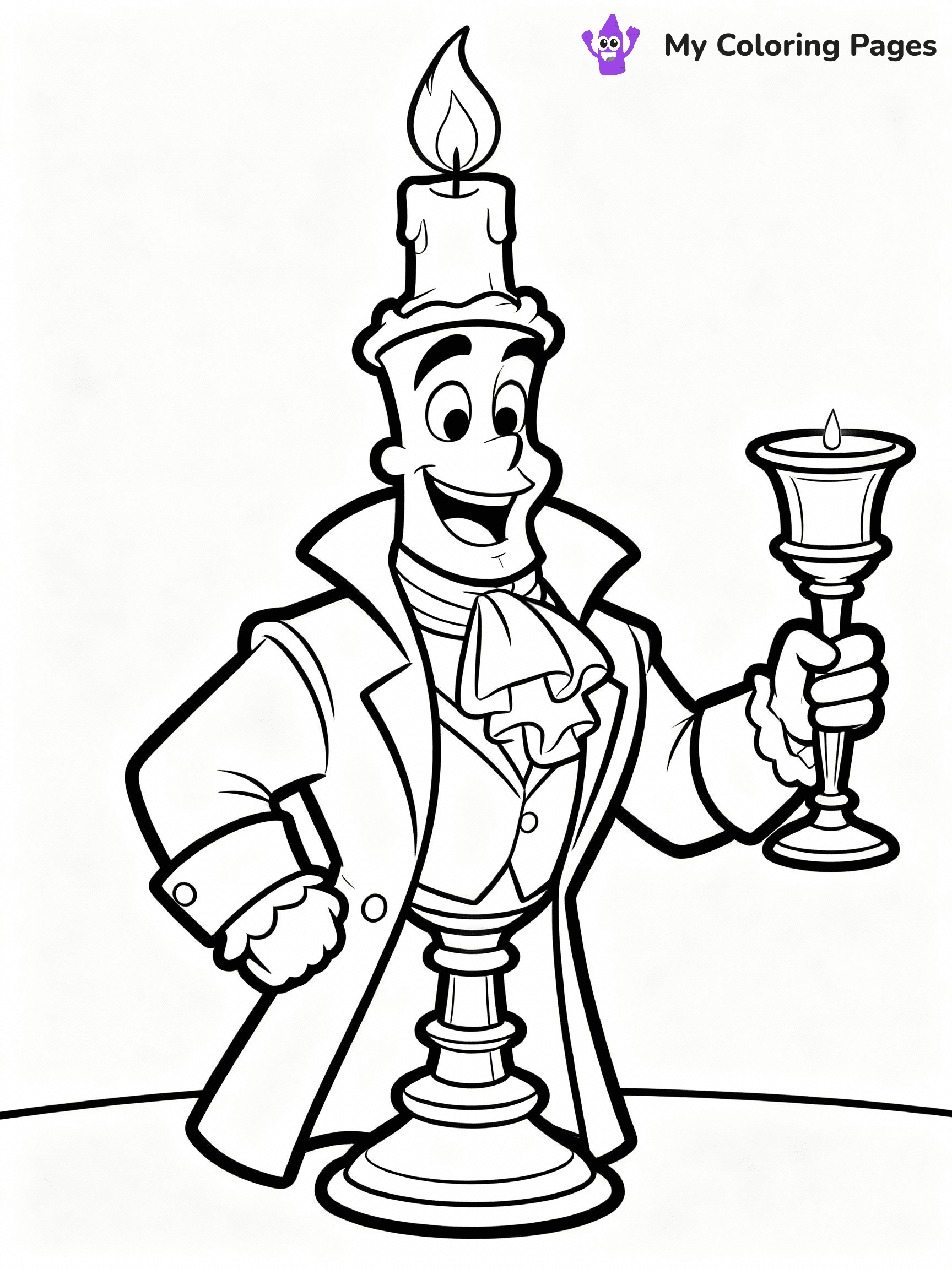 Beauty And The Beast Coloring Pages - 23