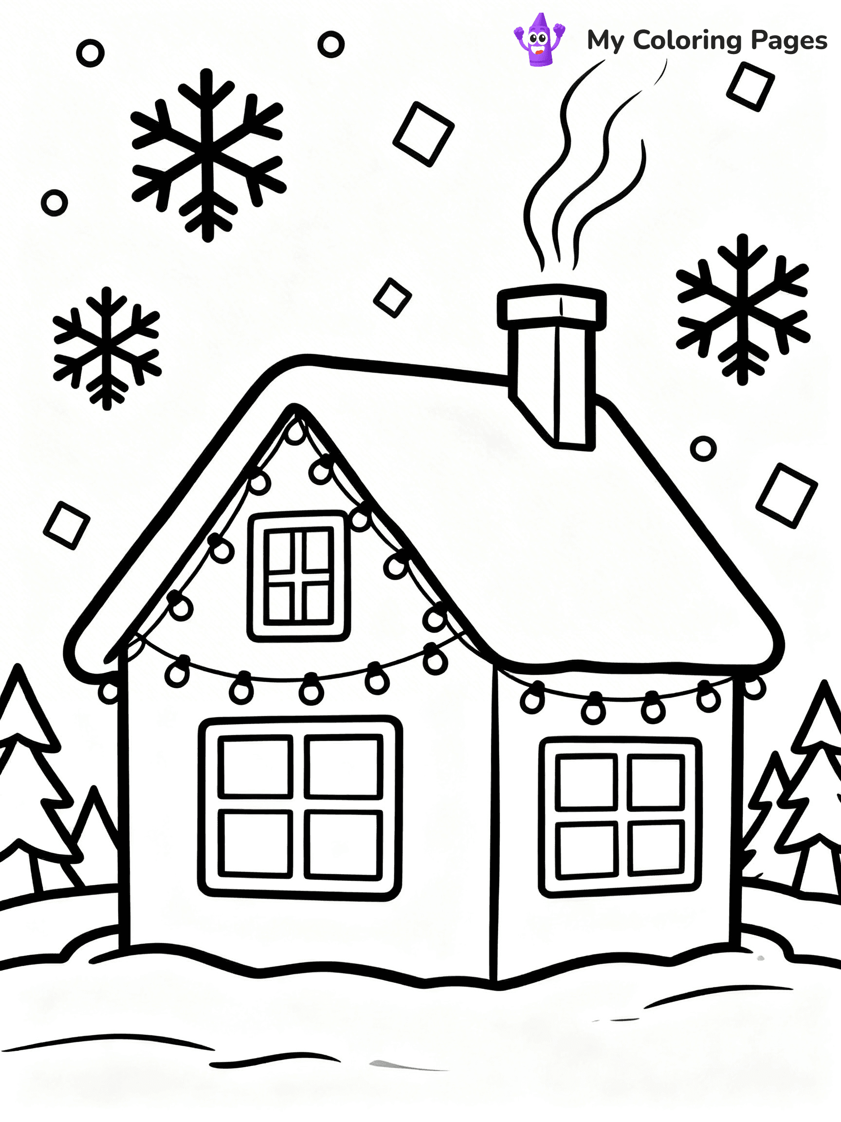 North Pole Coloring Pages - 26