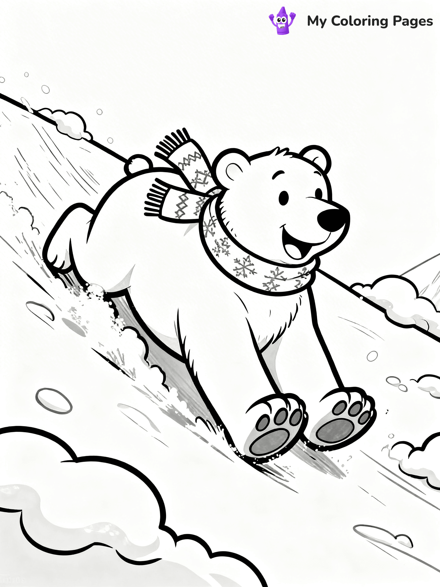 North Pole Coloring Pages - 21