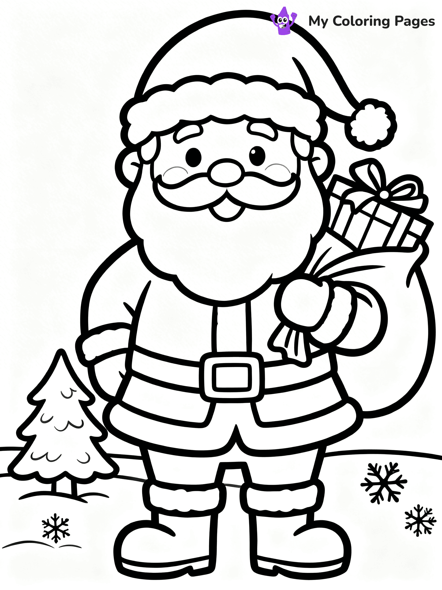 North Pole Coloring Pages - 6