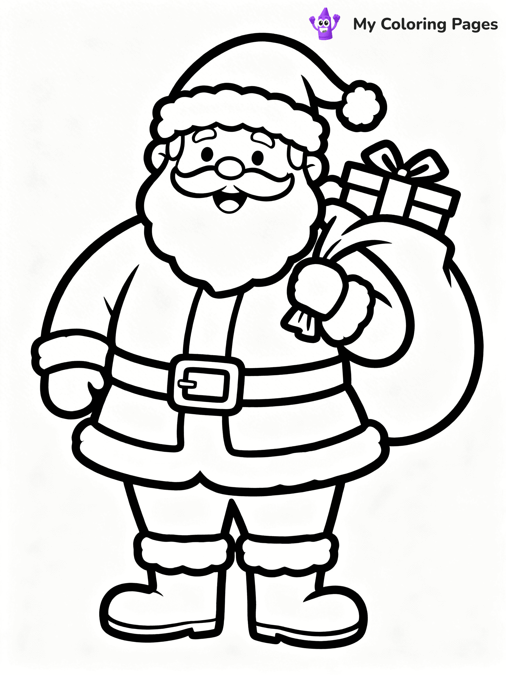 North Pole Coloring Pages - 4