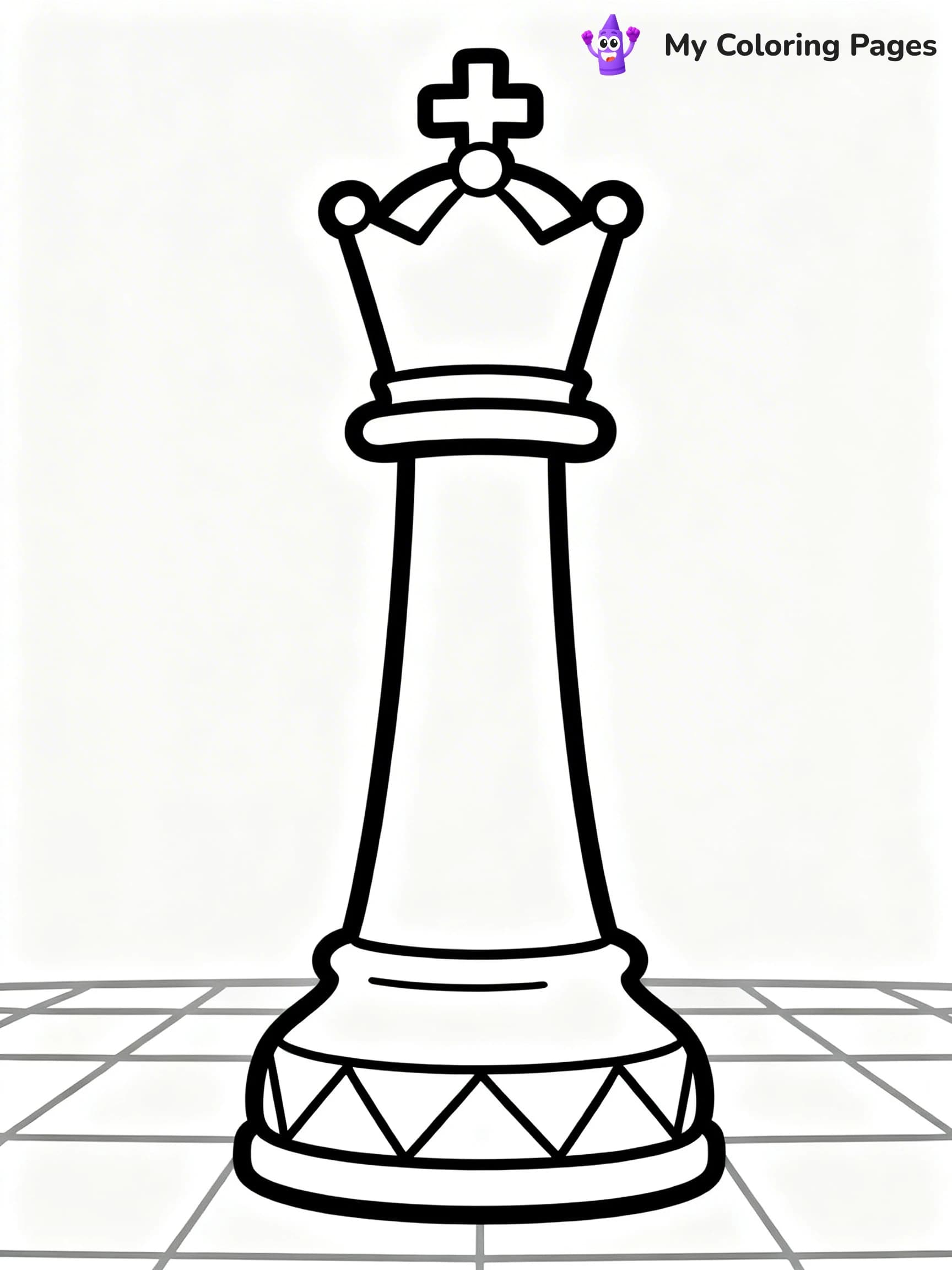 Chess Coloring Pages - 18