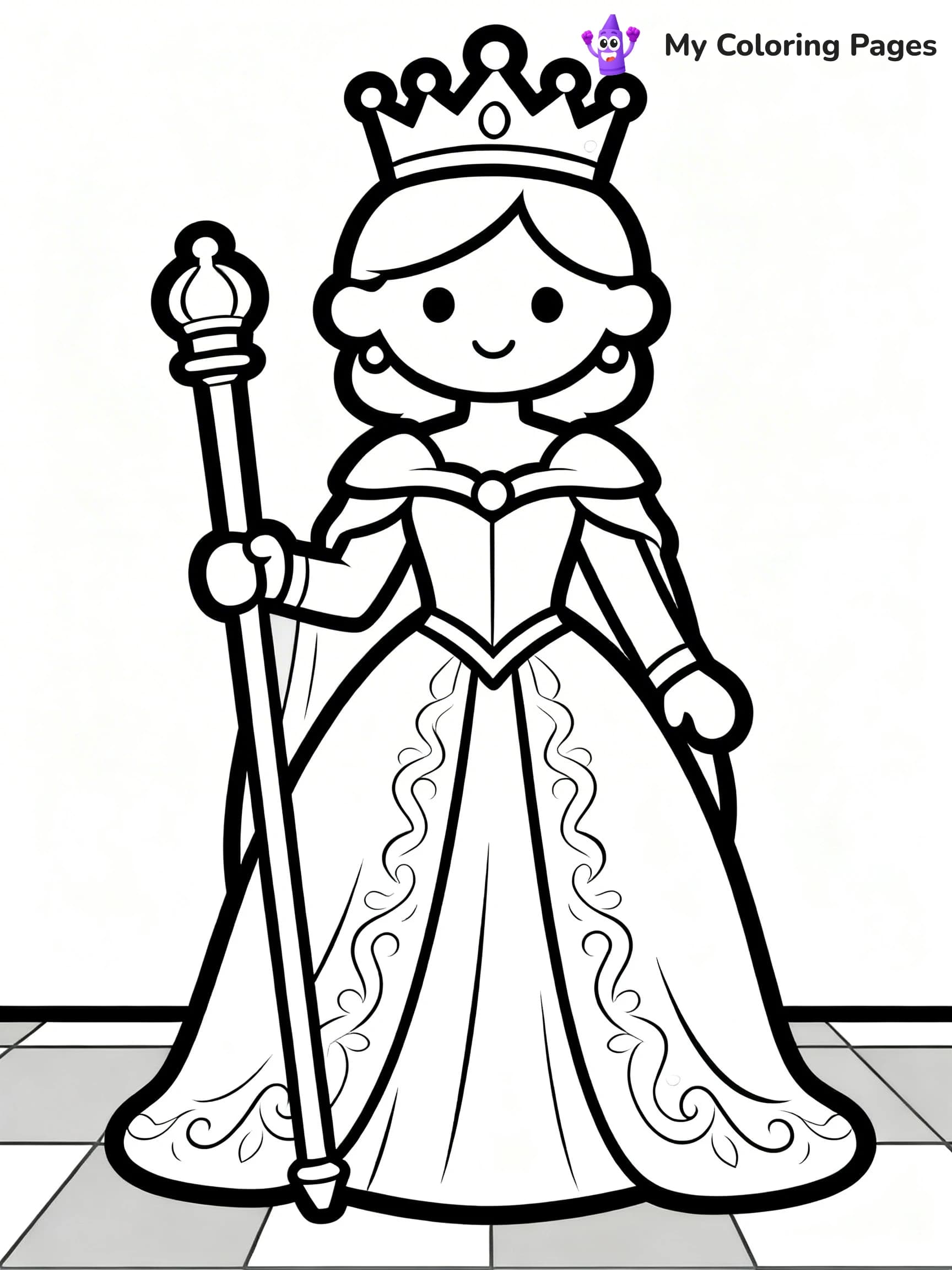 Chess Coloring Pages - 16