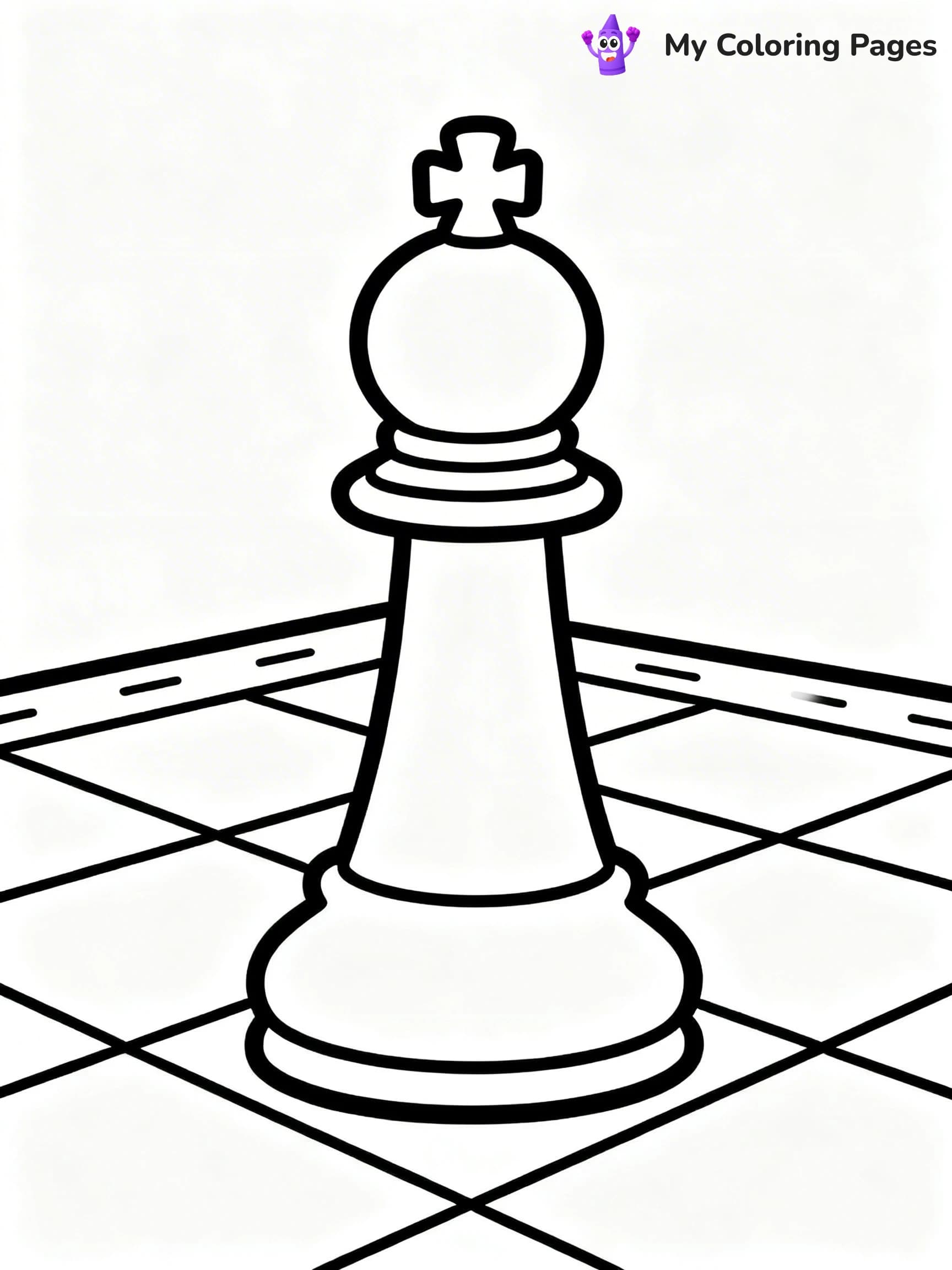 Chess Coloring Pages - 4
