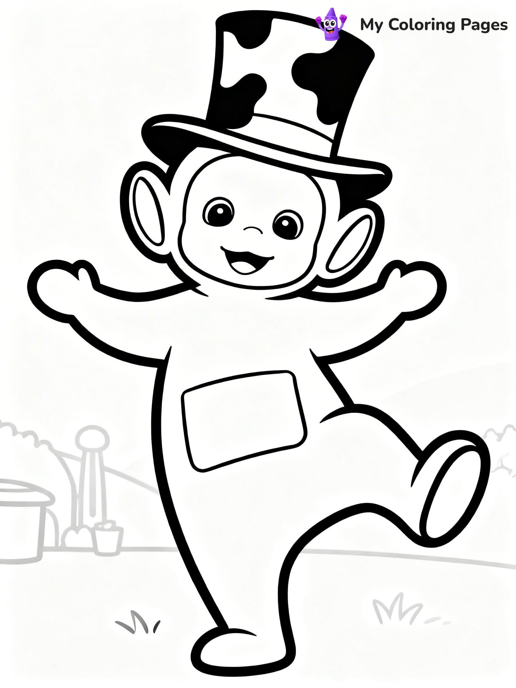 Teletubbies Coloring Pages - 10