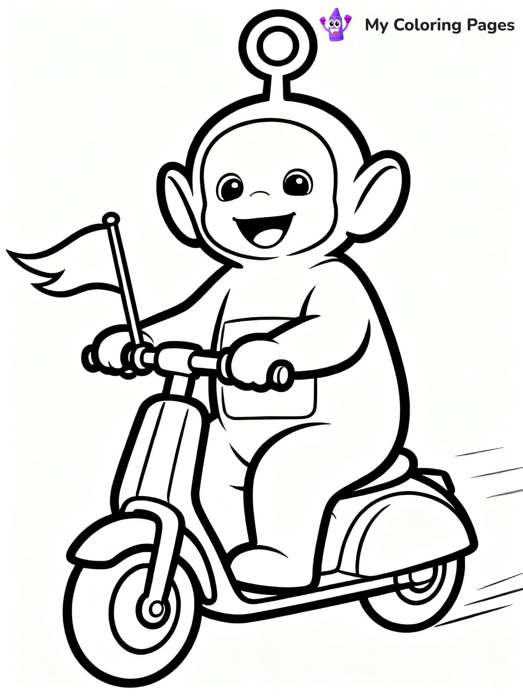 Teletubbies Coloring Pages - 4