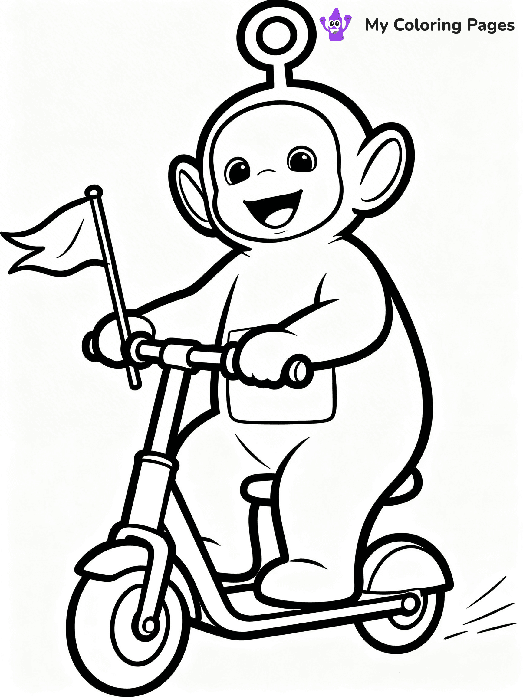 Teletubbies Coloring Pages - 2