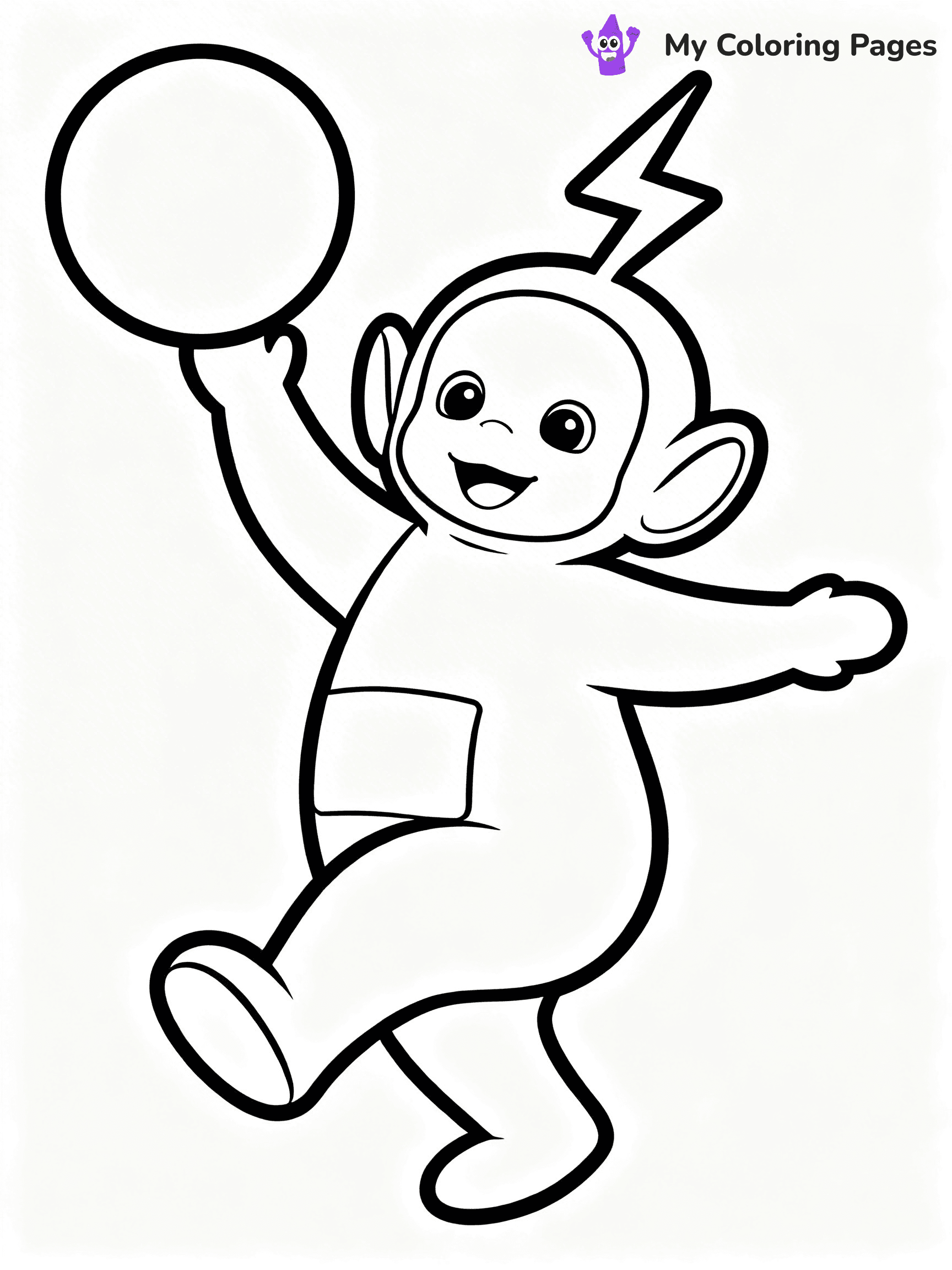Teletubbies Coloring Pages - 1