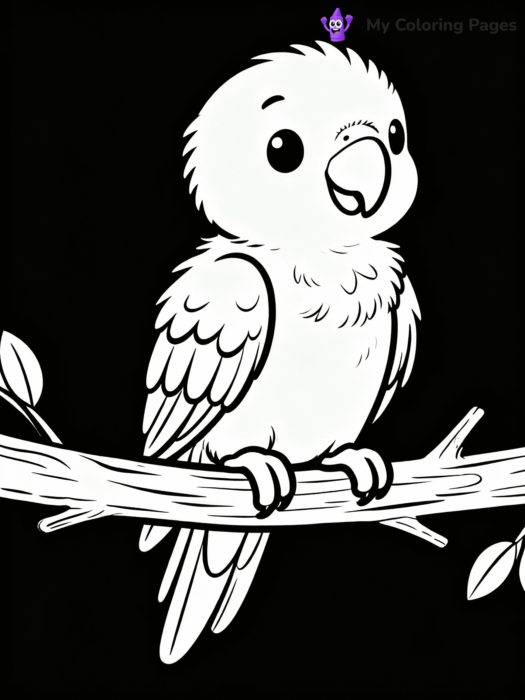 Parrot Coloring Pages - 27