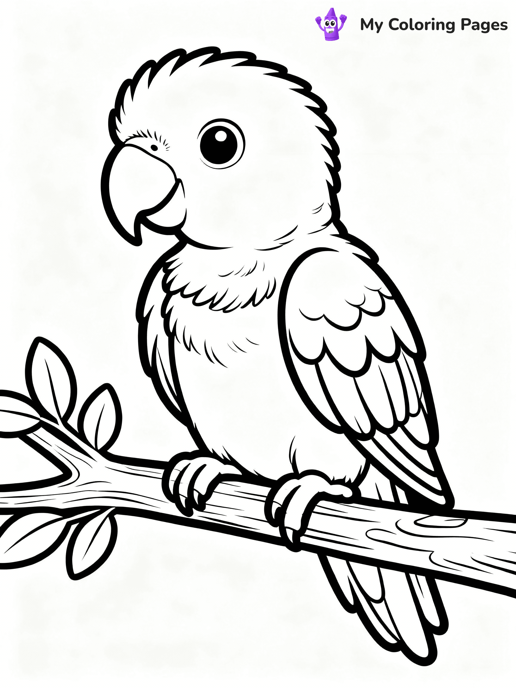Parrot Coloring Pages - 26