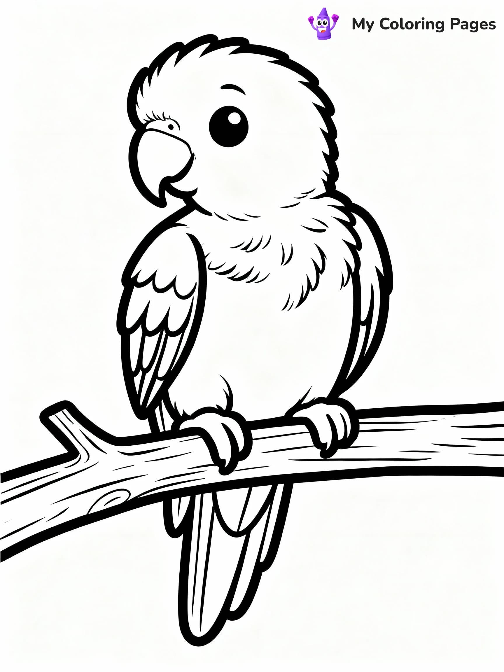 Parrot Coloring Pages - 21
