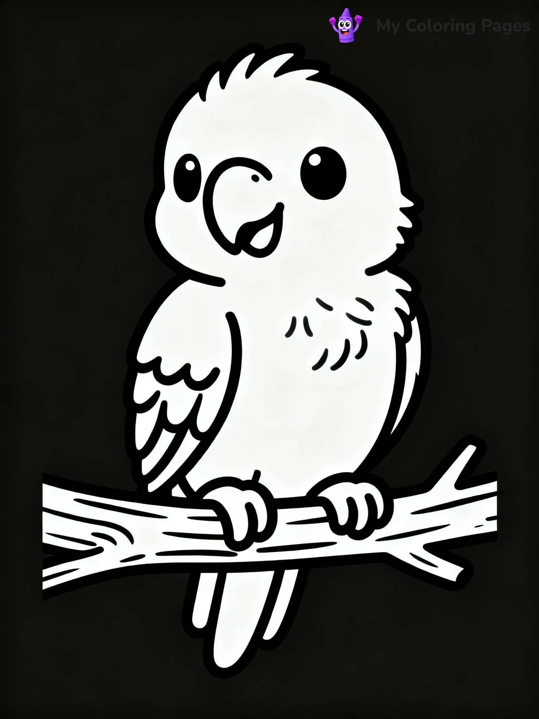 Parrot Coloring Pages - 19