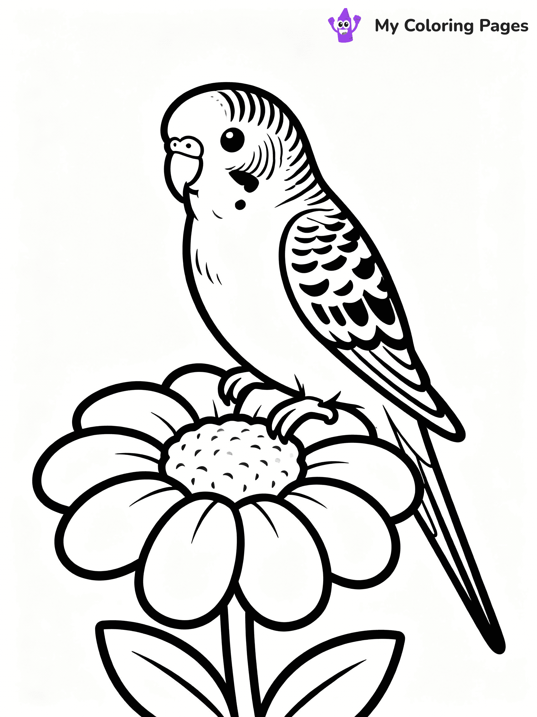 Parrot Coloring Pages - 18