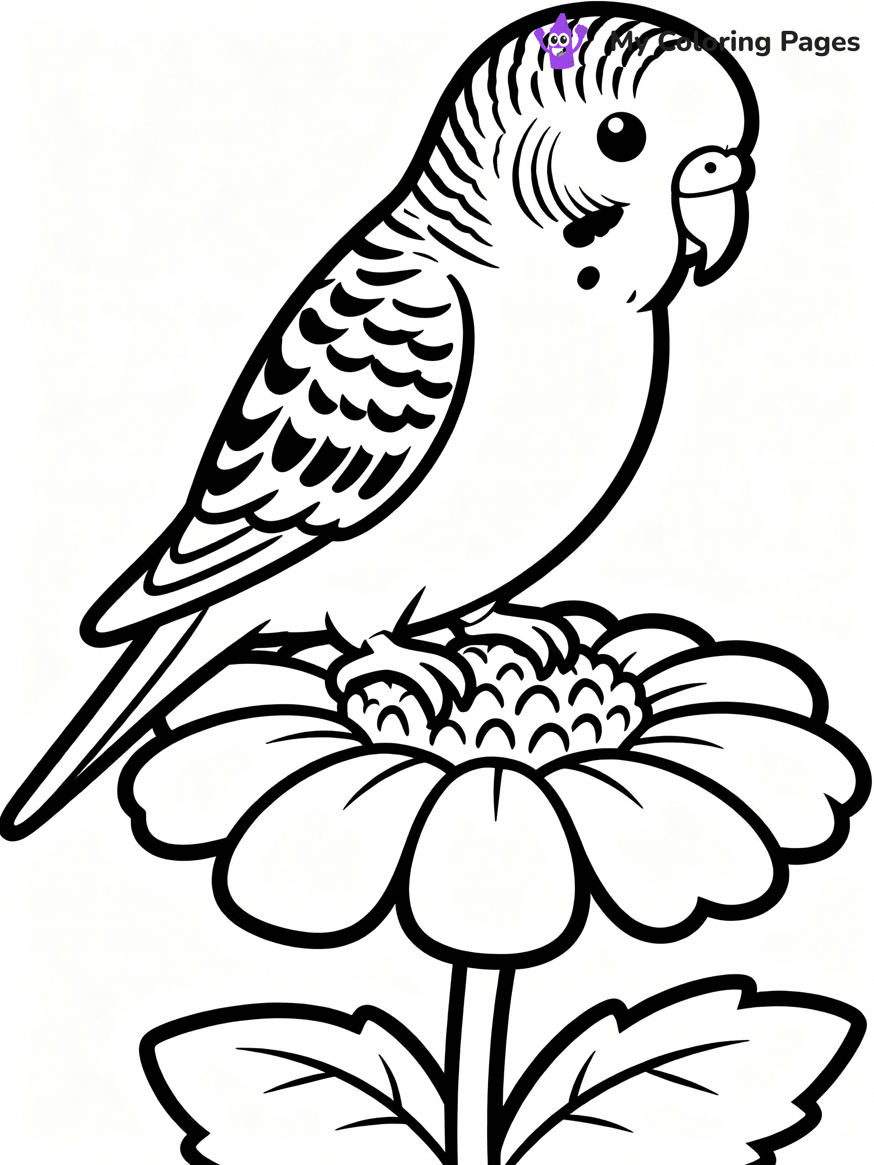 Parrot Coloring Pages - 16