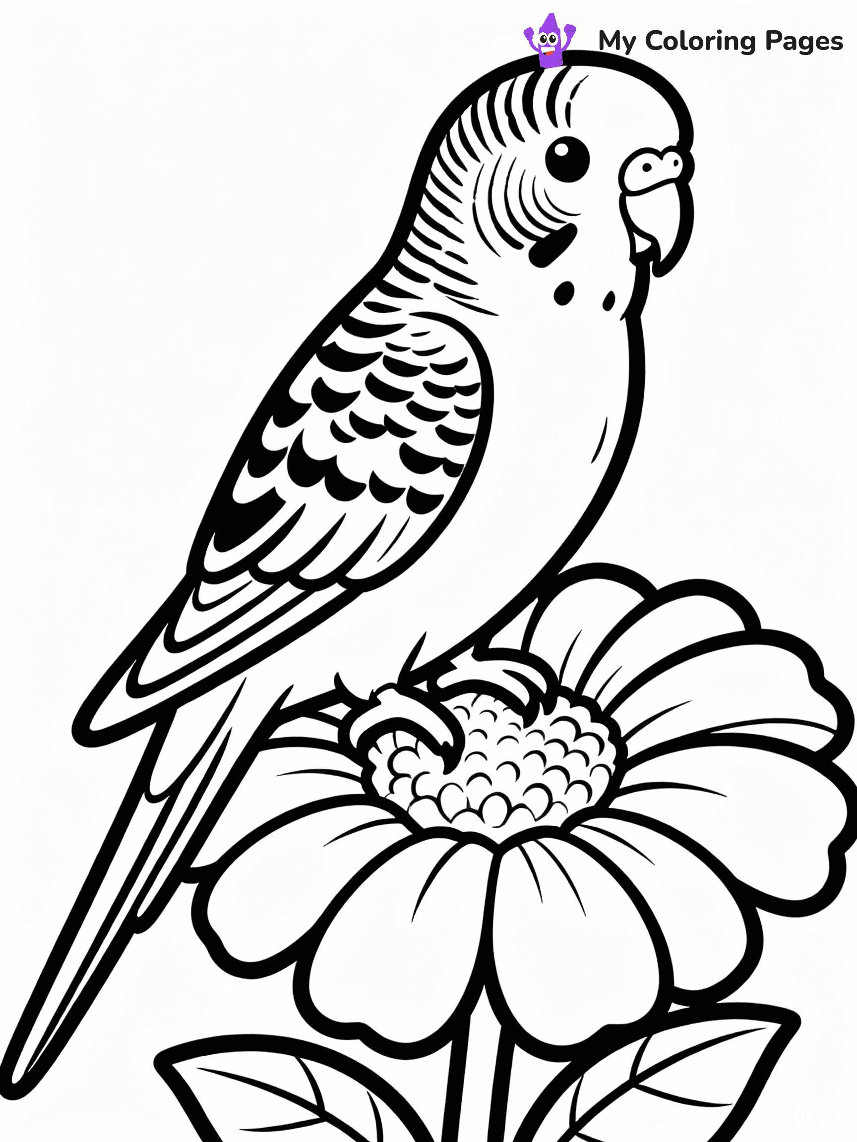 Parrot Coloring Pages - 15